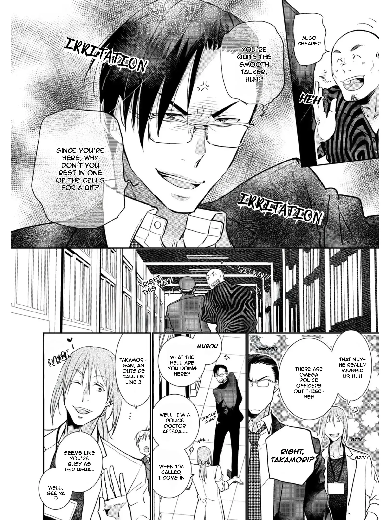 Tokumu Deka Omega Punch - case 1. Takamori Homare manhwa