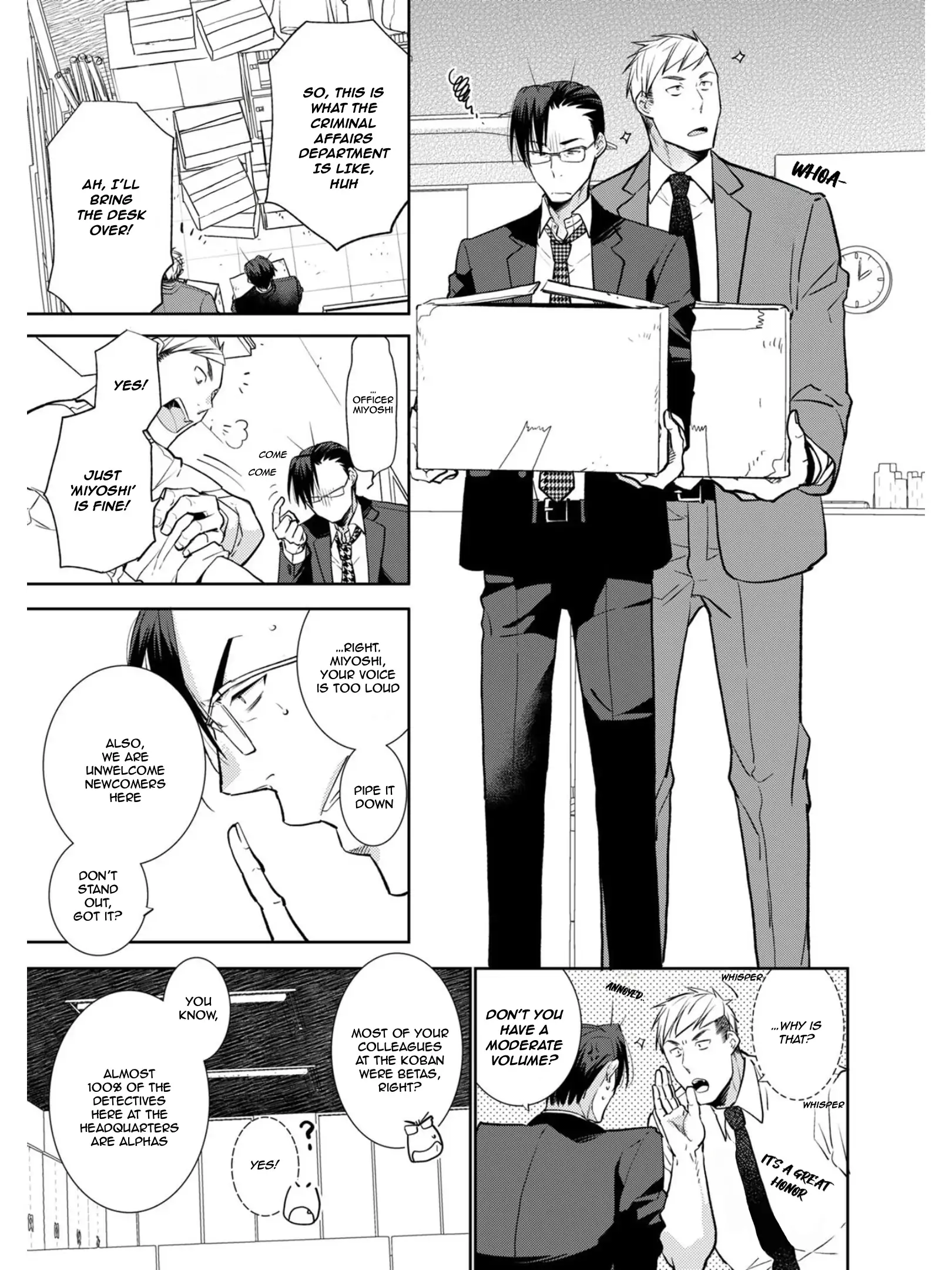 Tokumu Deka Omega Punch - case 1. Takamori Homare manhwa