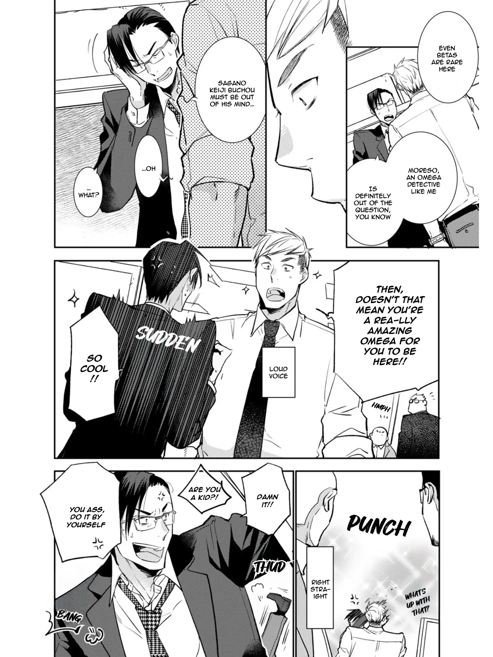 Tokumu Deka Omega Punch - case 1. Takamori Homare manhwa