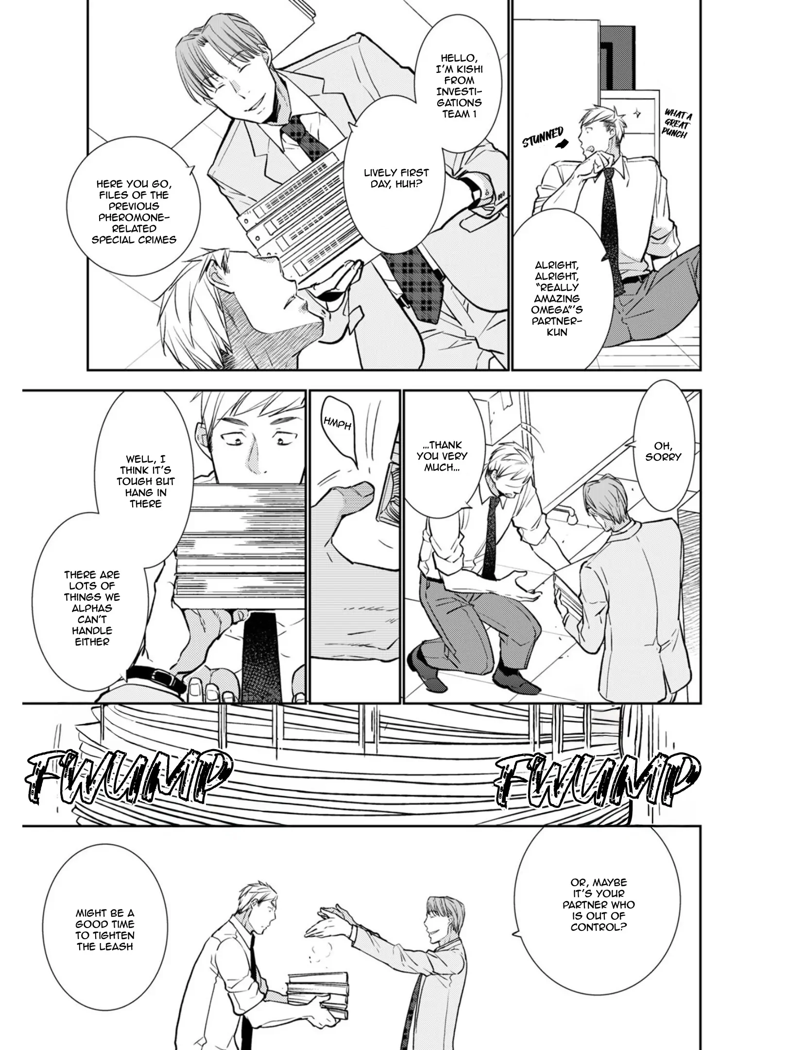 Tokumu Deka Omega Punch - case 1. Takamori Homare manhwa