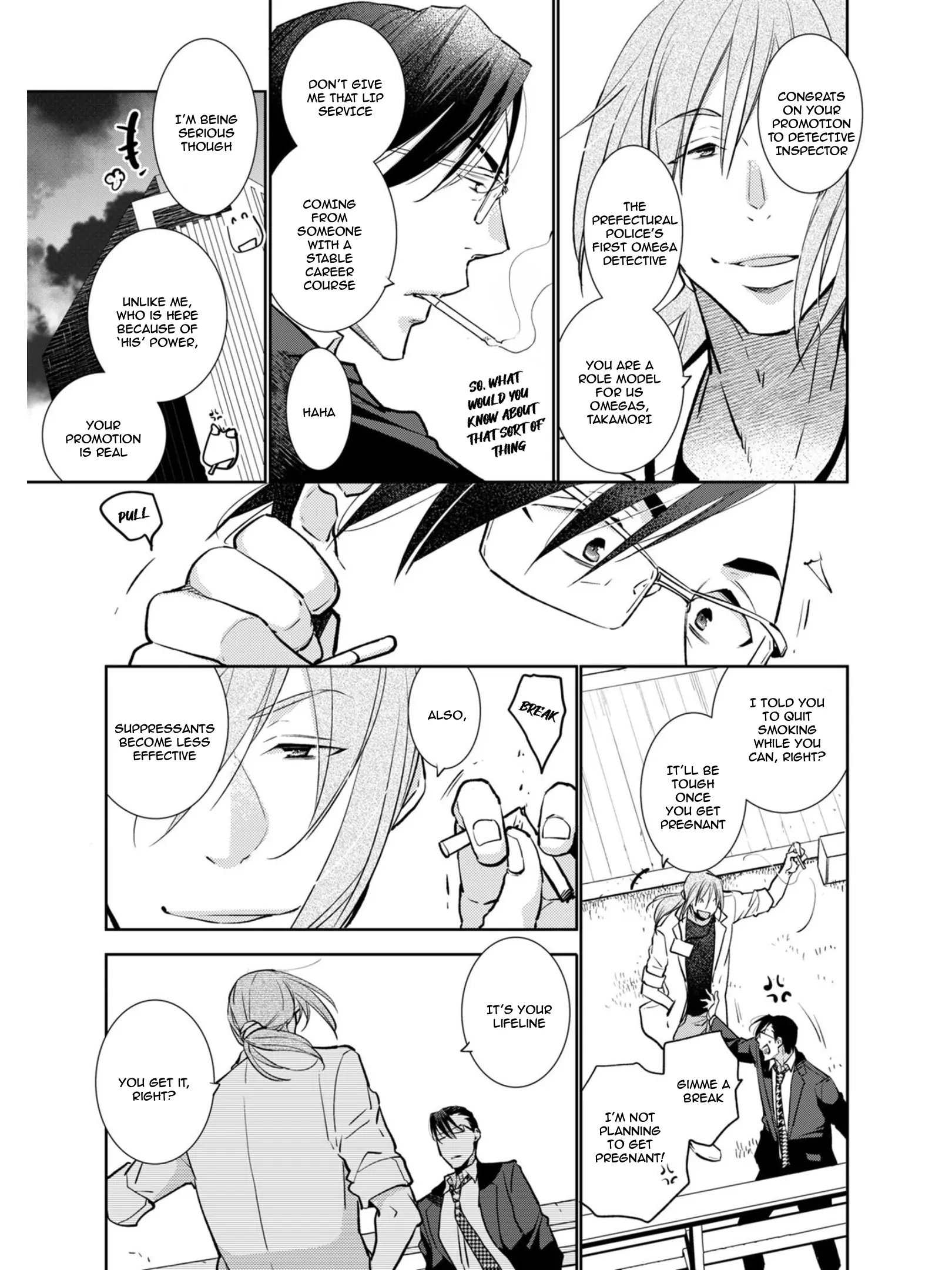 Tokumu Deka Omega Punch - case 1. Takamori Homare manhwa