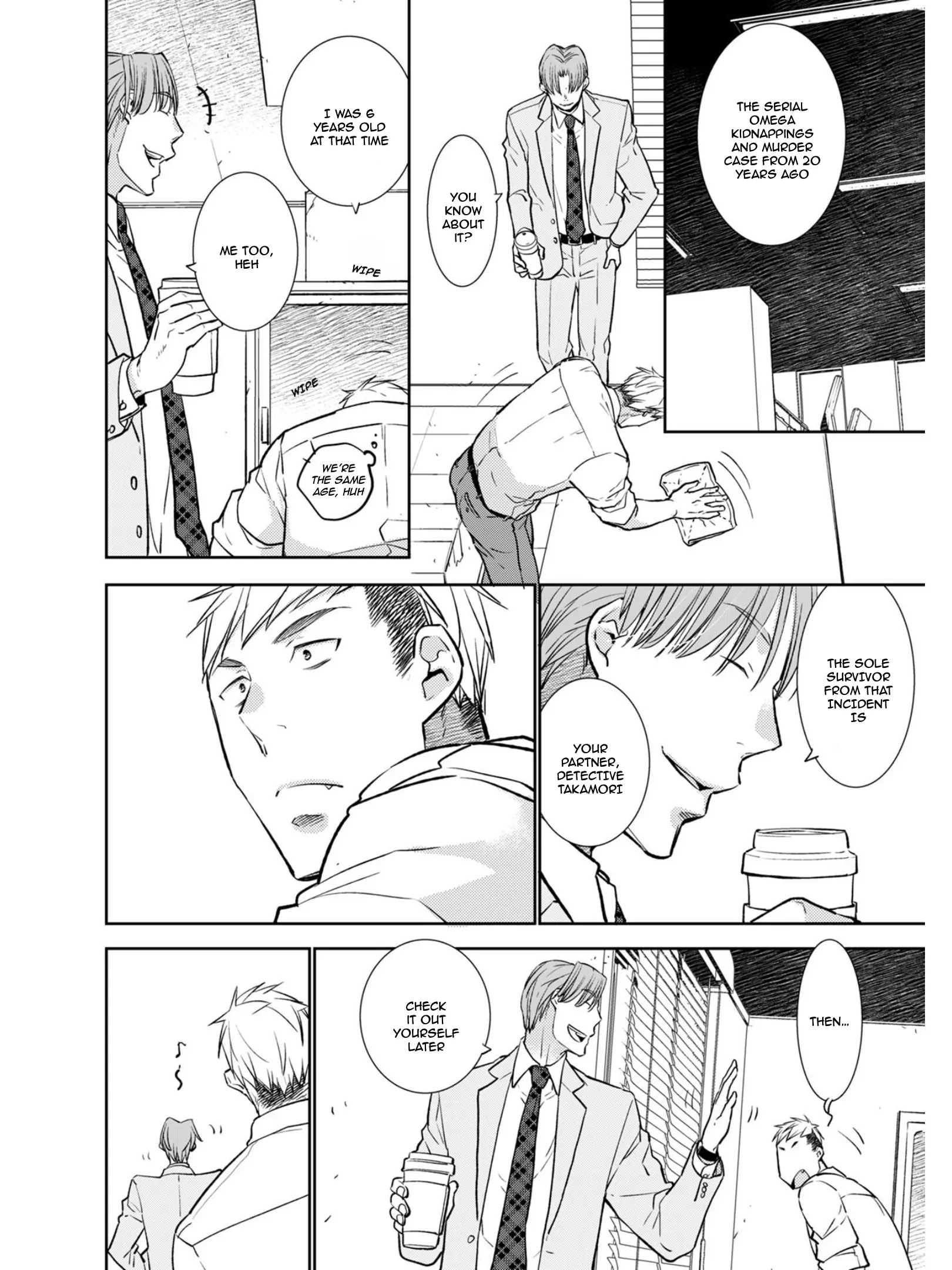 Tokumu Deka Omega Punch - case 1. Takamori Homare manhwa