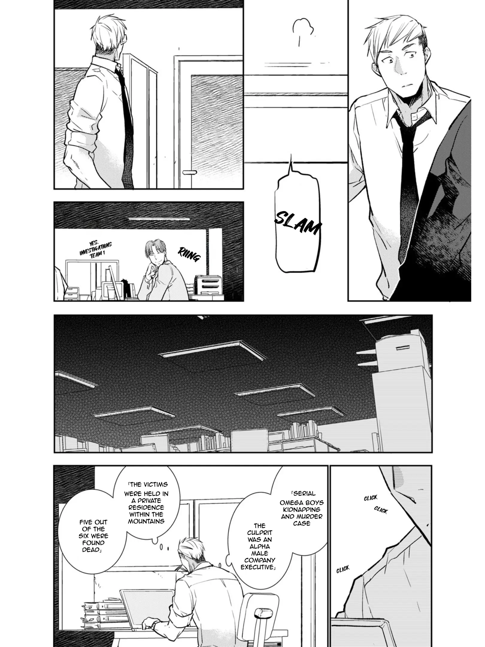 Tokumu Deka Omega Punch - case 1. Takamori Homare manhwa