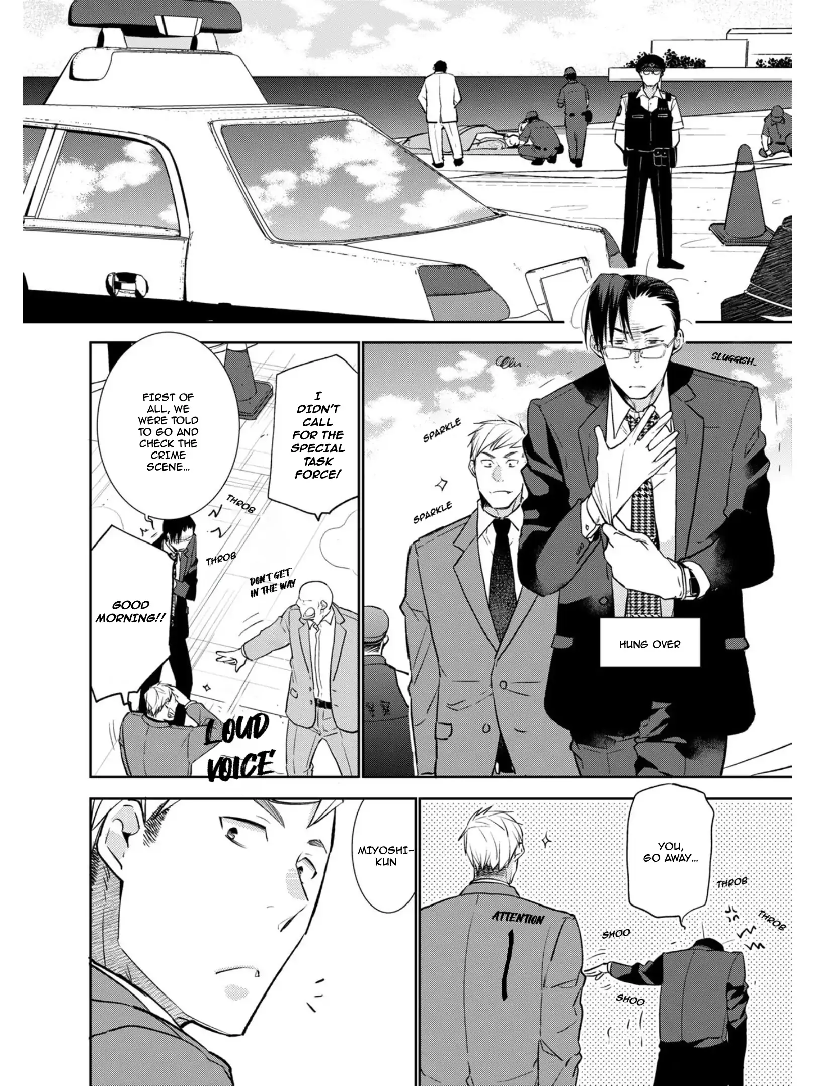 Tokumu Deka Omega Punch - case 1. Takamori Homare manhwa