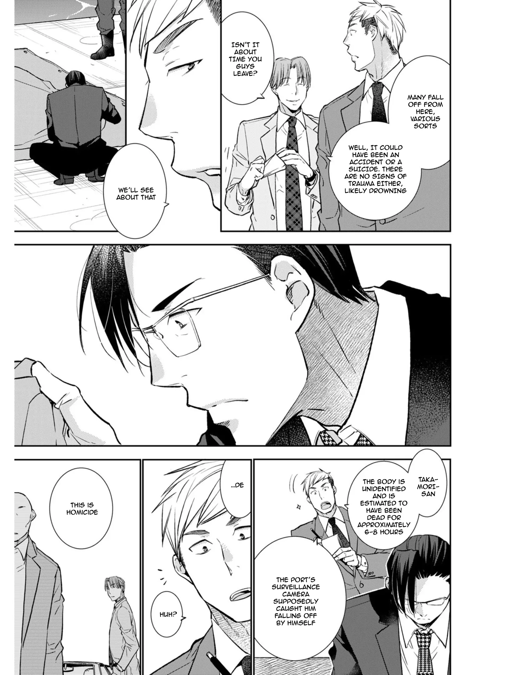 Tokumu Deka Omega Punch - case 1. Takamori Homare manhwa