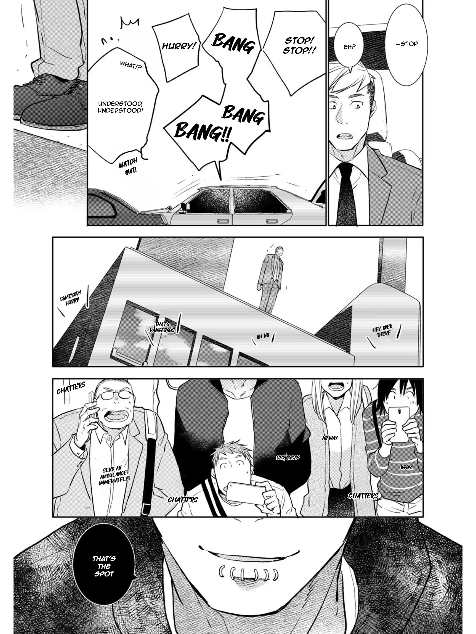 Tokumu Deka Omega Punch - case 1. Takamori Homare manhwa