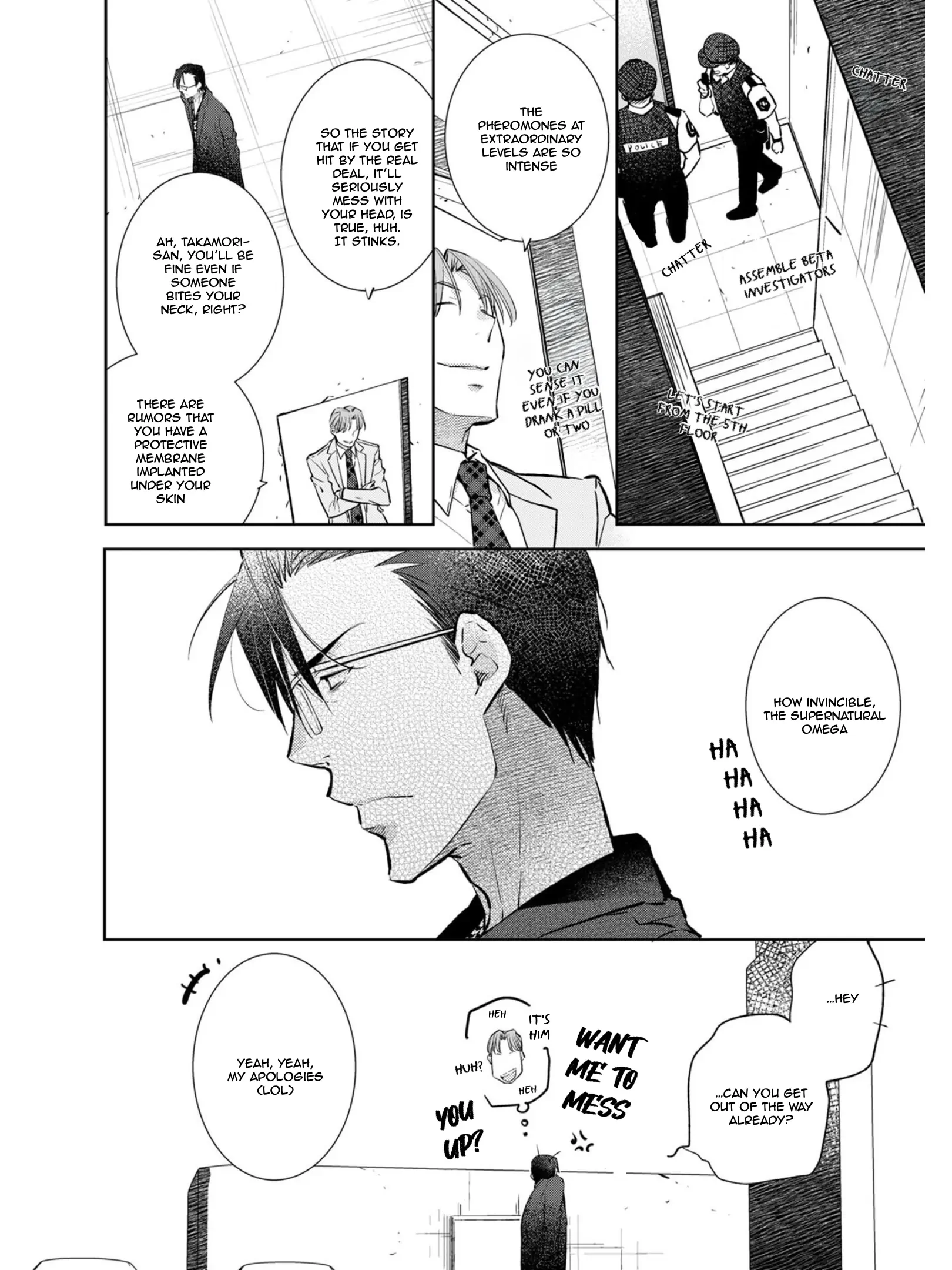 Tokumu Deka Omega Punch - case 2. Miyoshi Kentarou manhwa