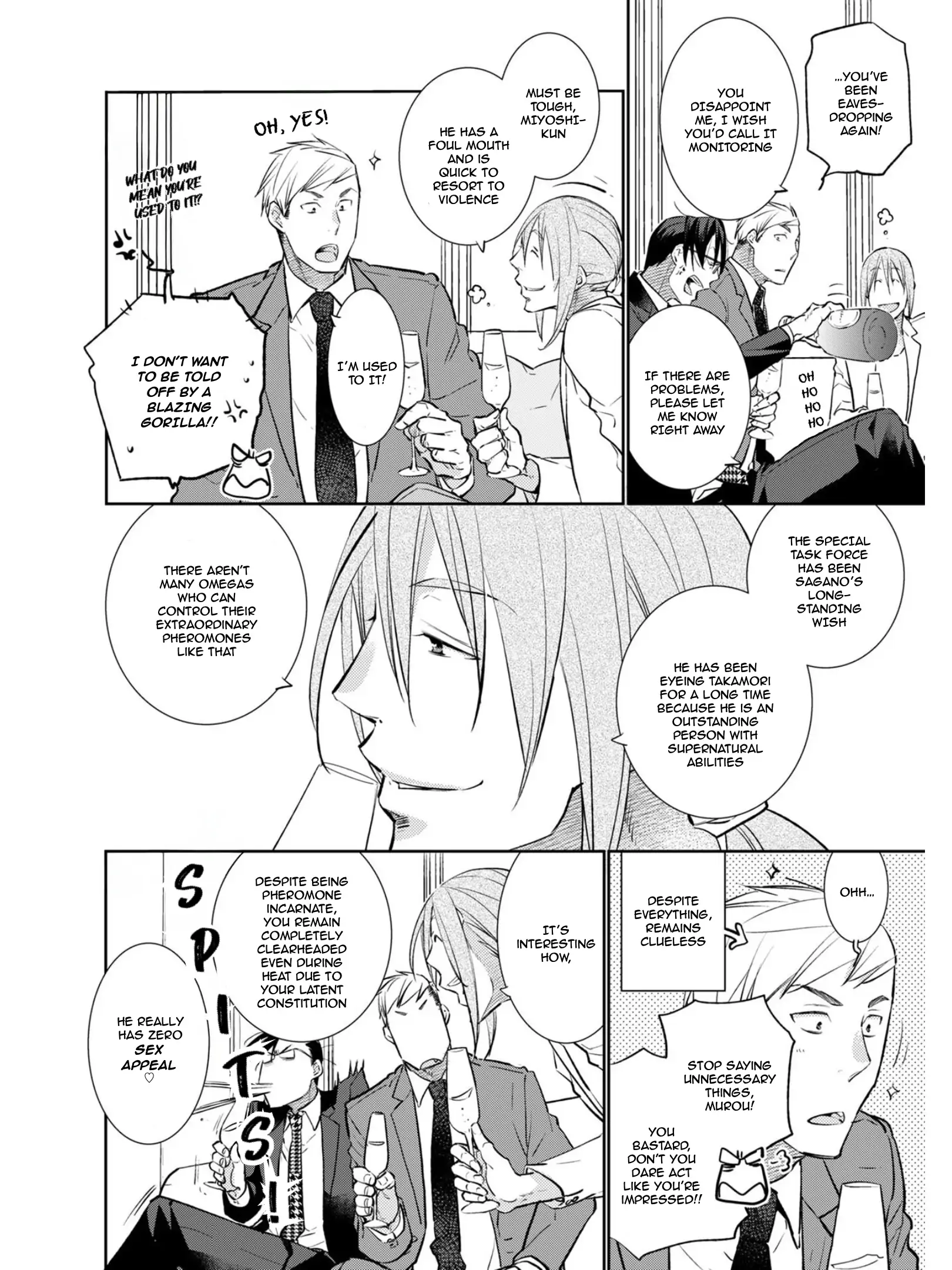 Tokumu Deka Omega Punch - case 2. Miyoshi Kentarou manhwa