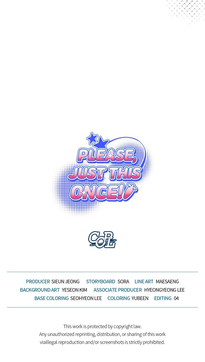 Please, Just This Once! [Official] - Chapter 18 manhwa