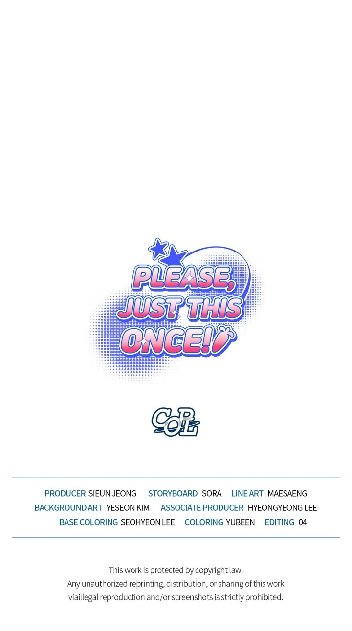Please, Just This Once! [Official] - Chapter 20 manhwa