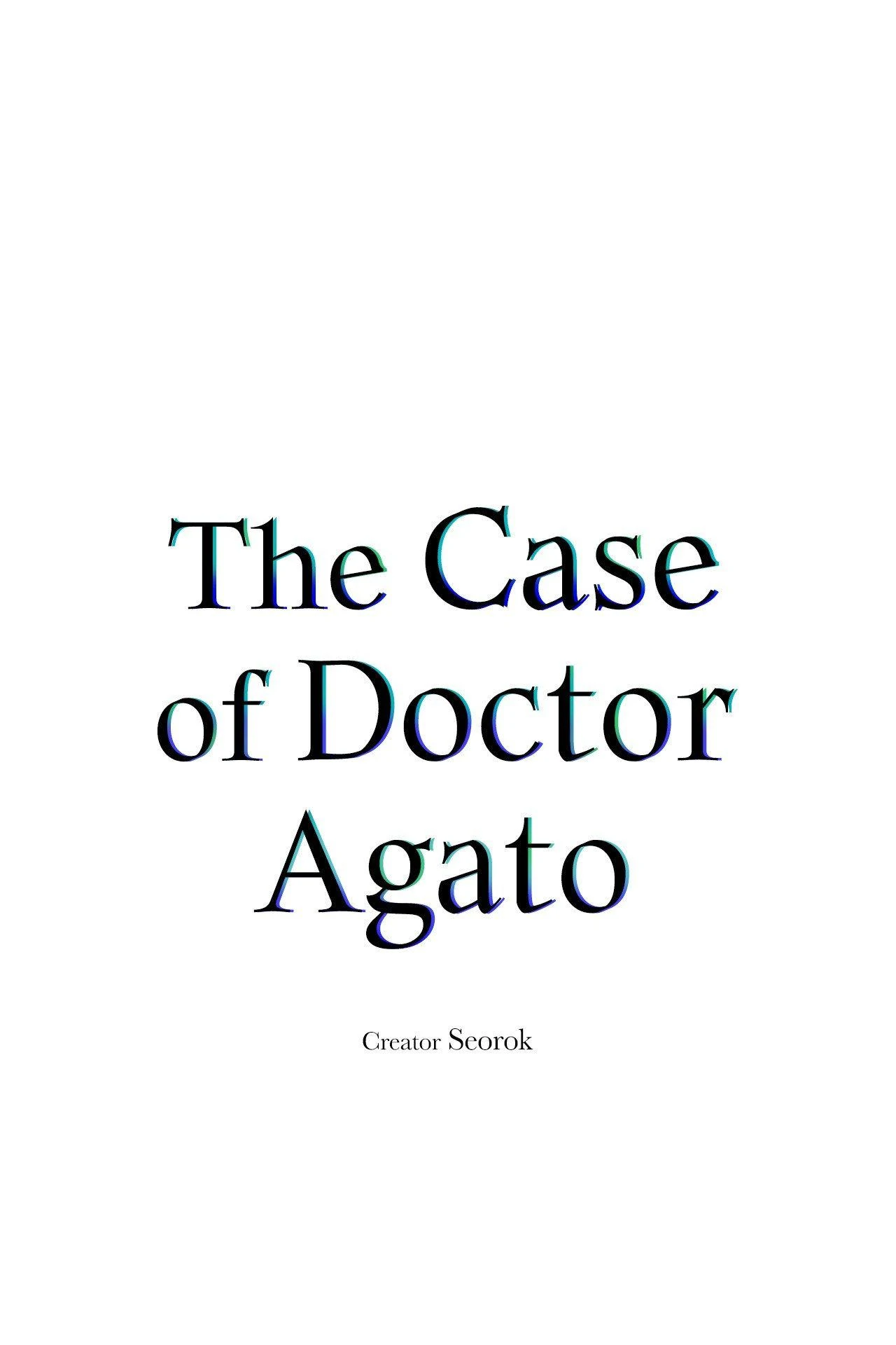 The Case of Doctor Agato [Official Uncensored] - Chapter 11 manhwa