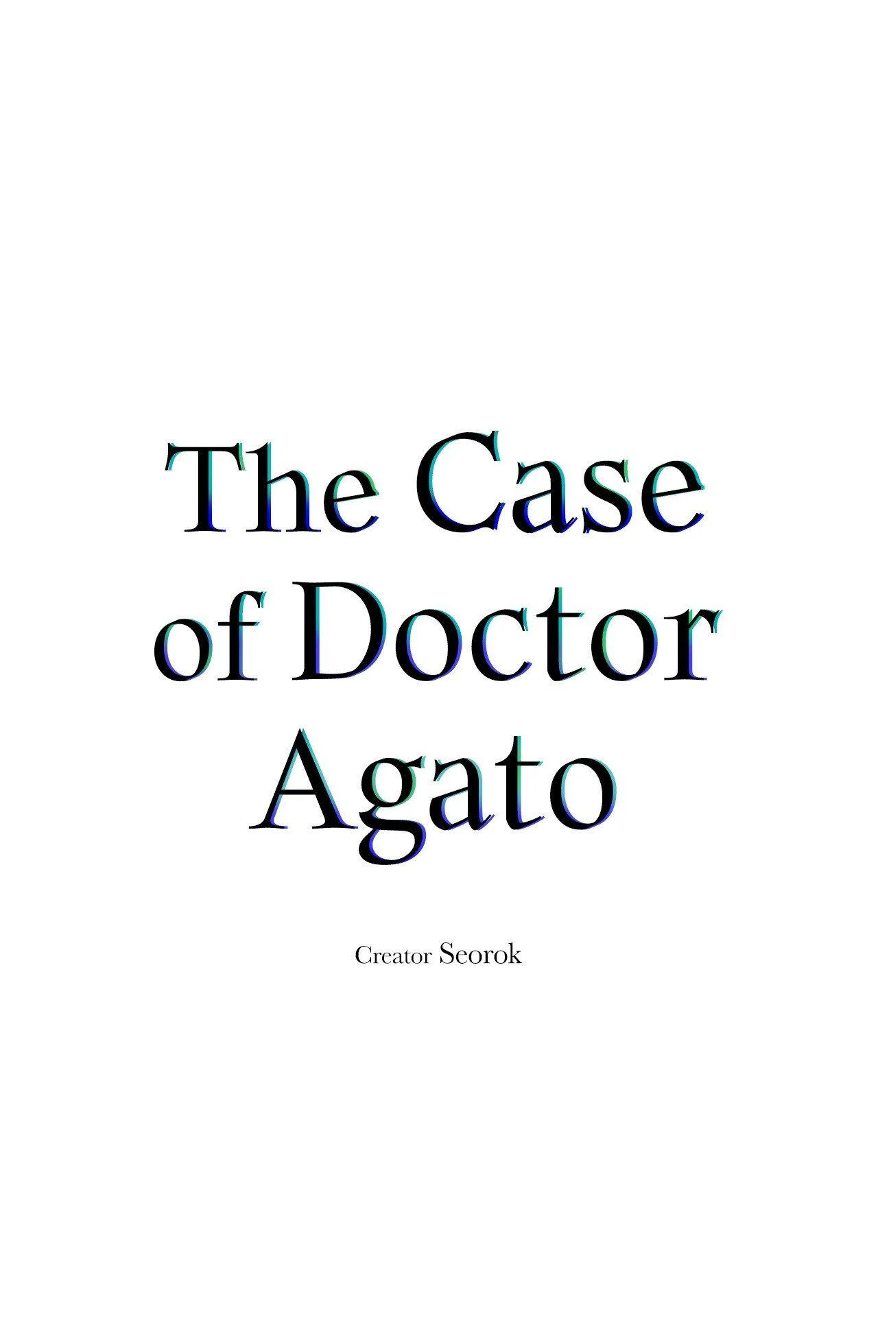 The Case of Doctor Agato [Official Uncensored] - Chapter 19 manhwa