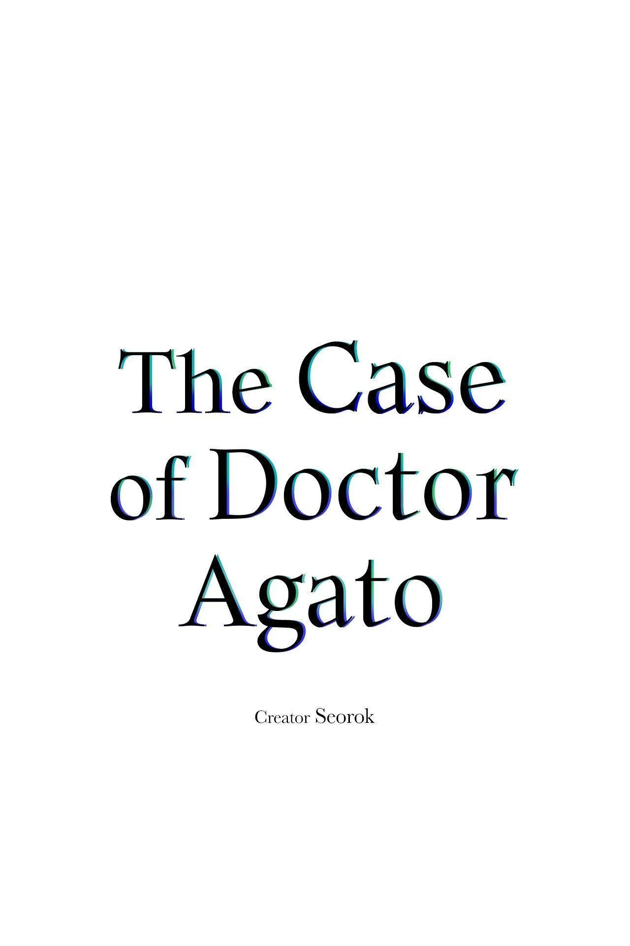 The Case of Doctor Agato [Official Uncensored] - Chapter 3 manhwa