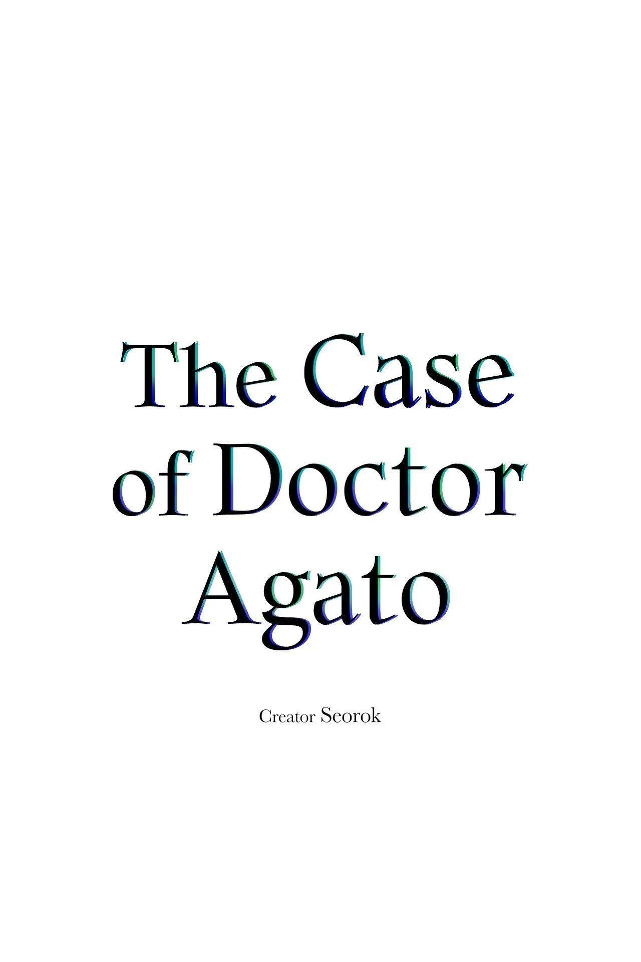 The Case of Doctor Agato [Official Uncensored] - Chapter 4 manhwa