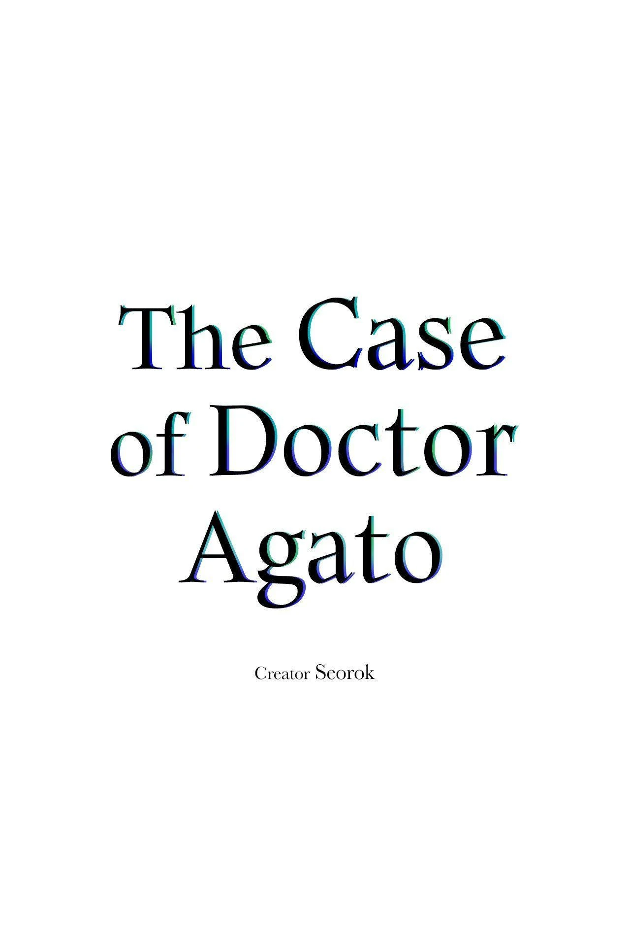 The Case of Doctor Agato [Official Uncensored] - Chapter 5 manhwa