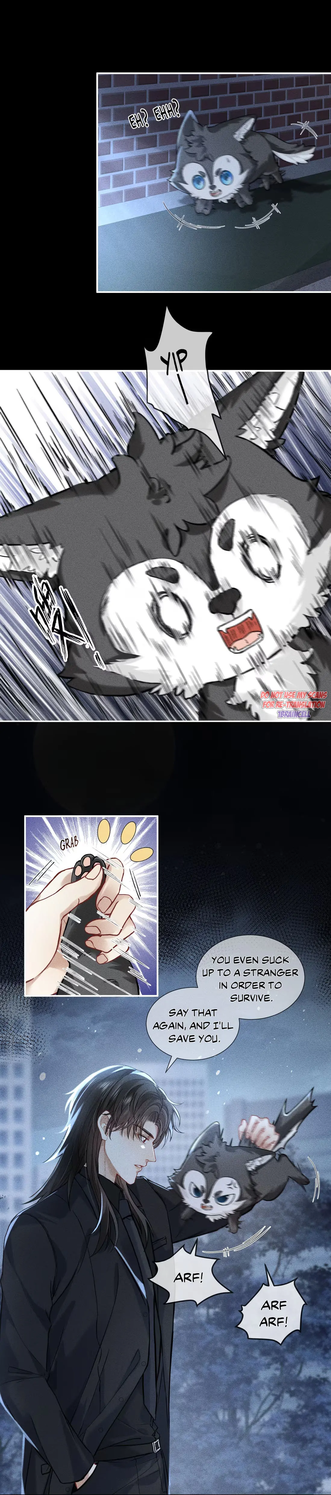 Acknowledging Enemy as Daddy - Chapter 2 manhwa