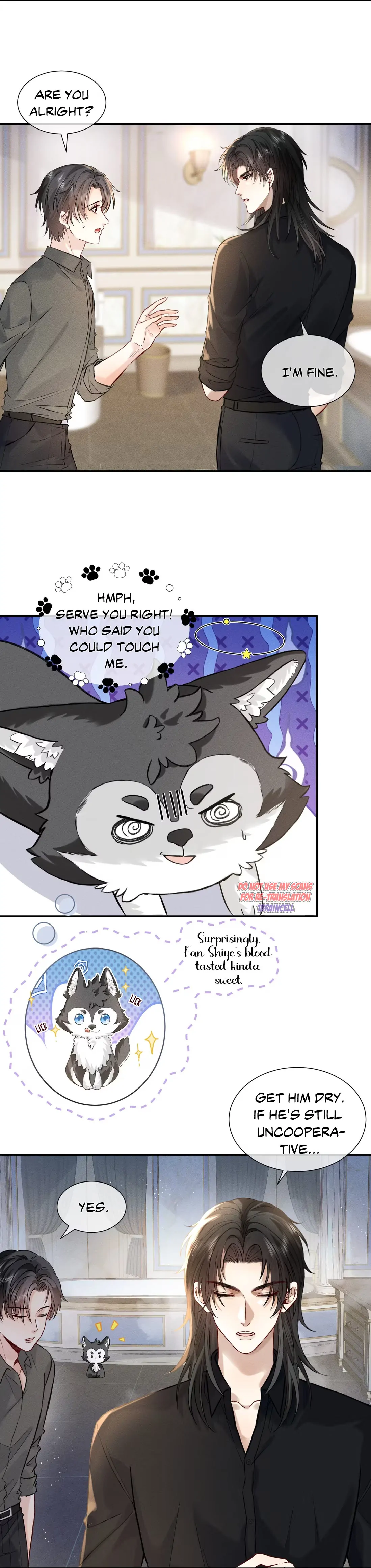 Acknowledging Enemy as Daddy - Chapter 3 manhwa