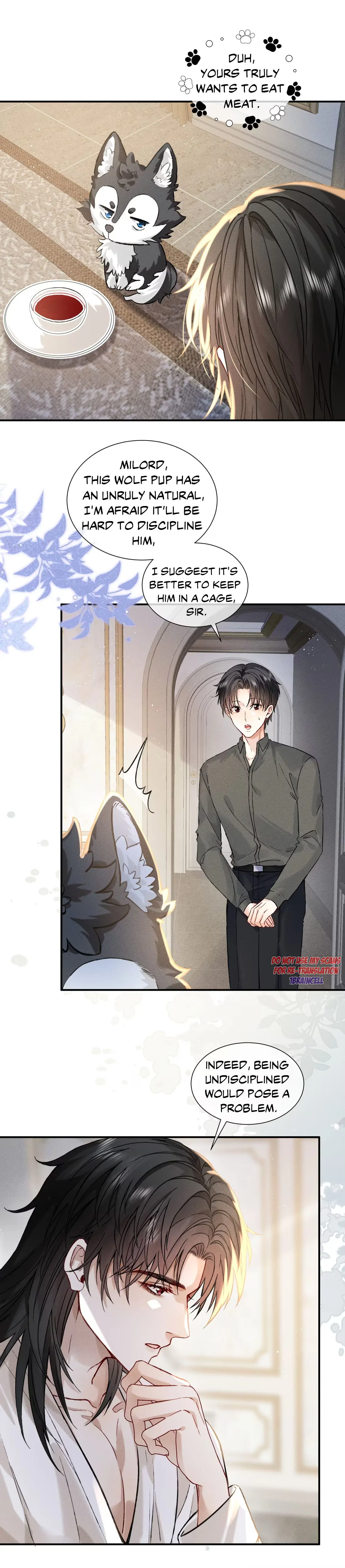 Acknowledging Enemy as Daddy - Chapter 3 manhwa