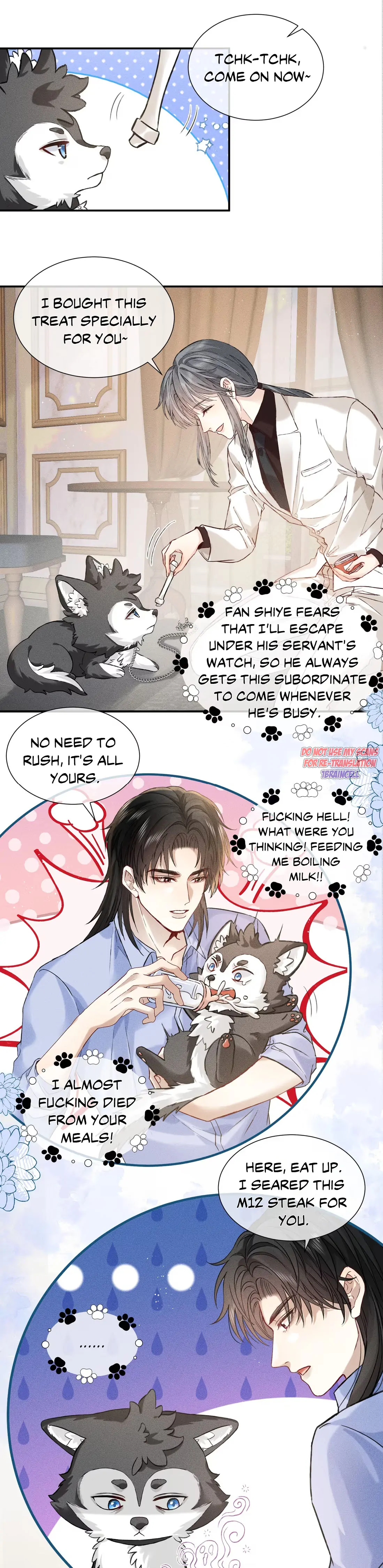 Acknowledging Enemy as Daddy - Chapter 4 manhwa