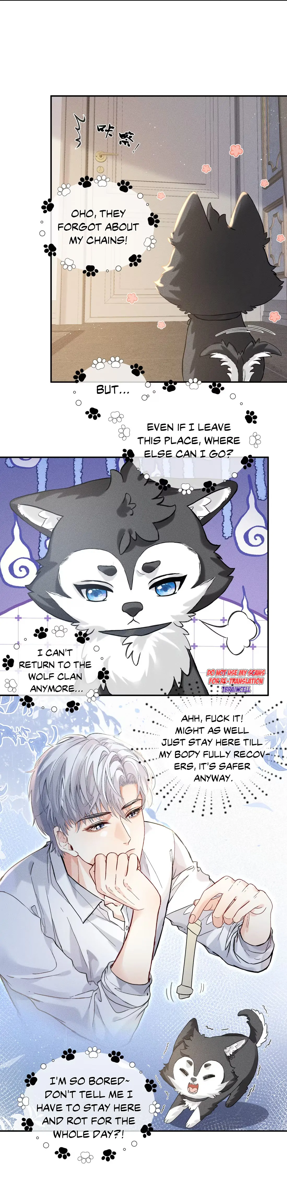Acknowledging Enemy as Daddy - Chapter 4 manhwa