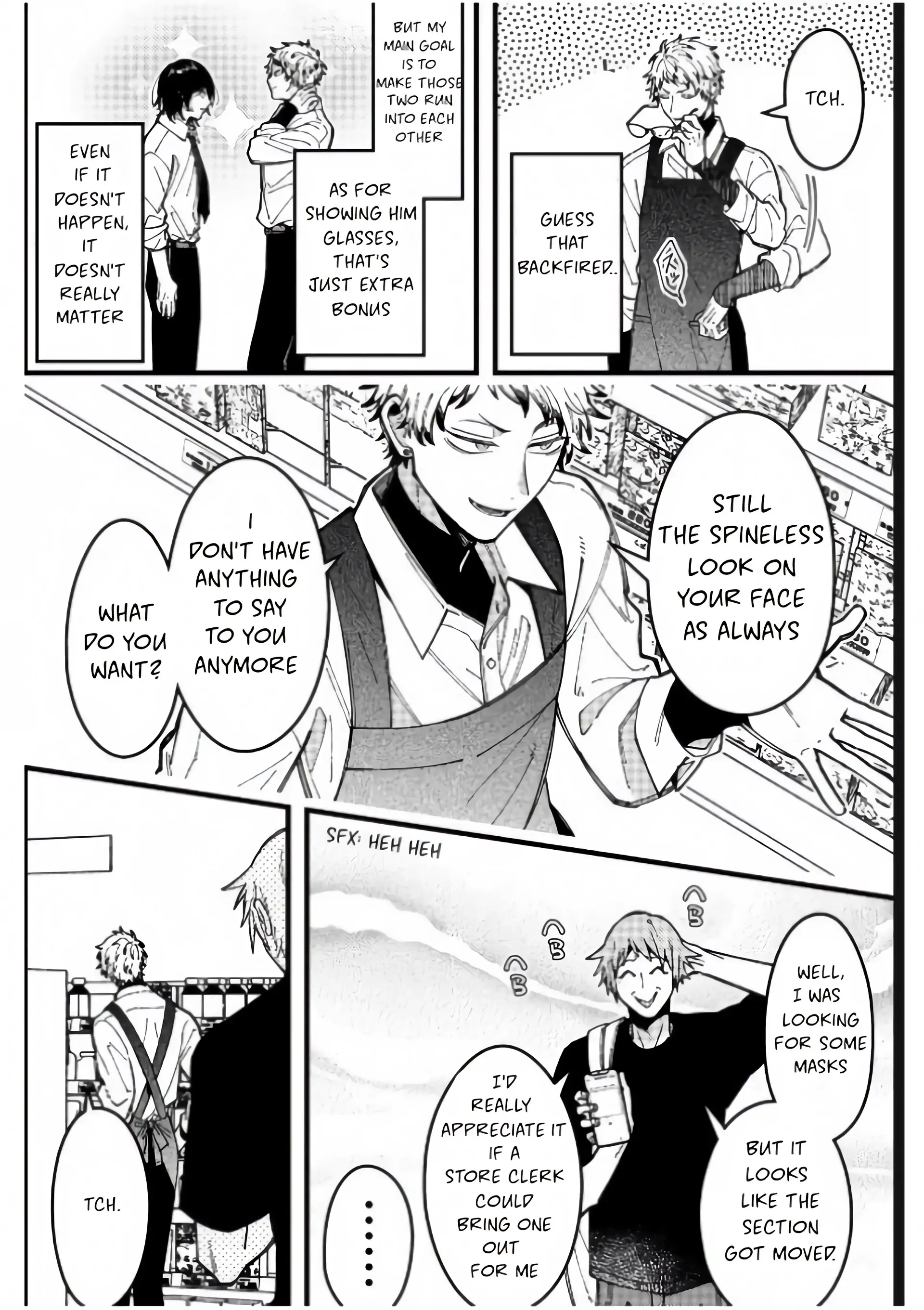 A World Where Everything Definitely Becomes BL vs. The Man Who Definitely Doesn’t Want To Be In A BL - Chapter: 93 manhwa