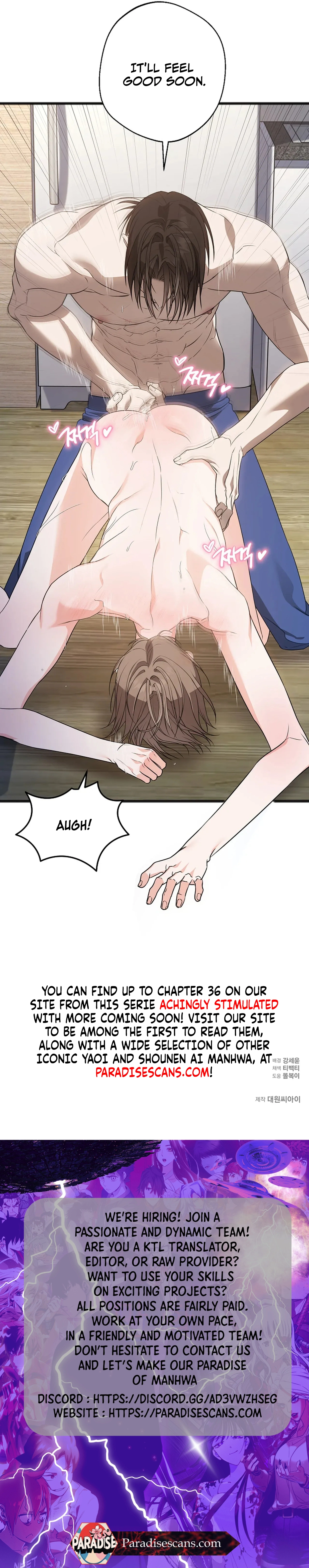 ACHINGLY STIMULATED  [Paradise Scans] - Chapter 20: 🔞🔞 manhwa