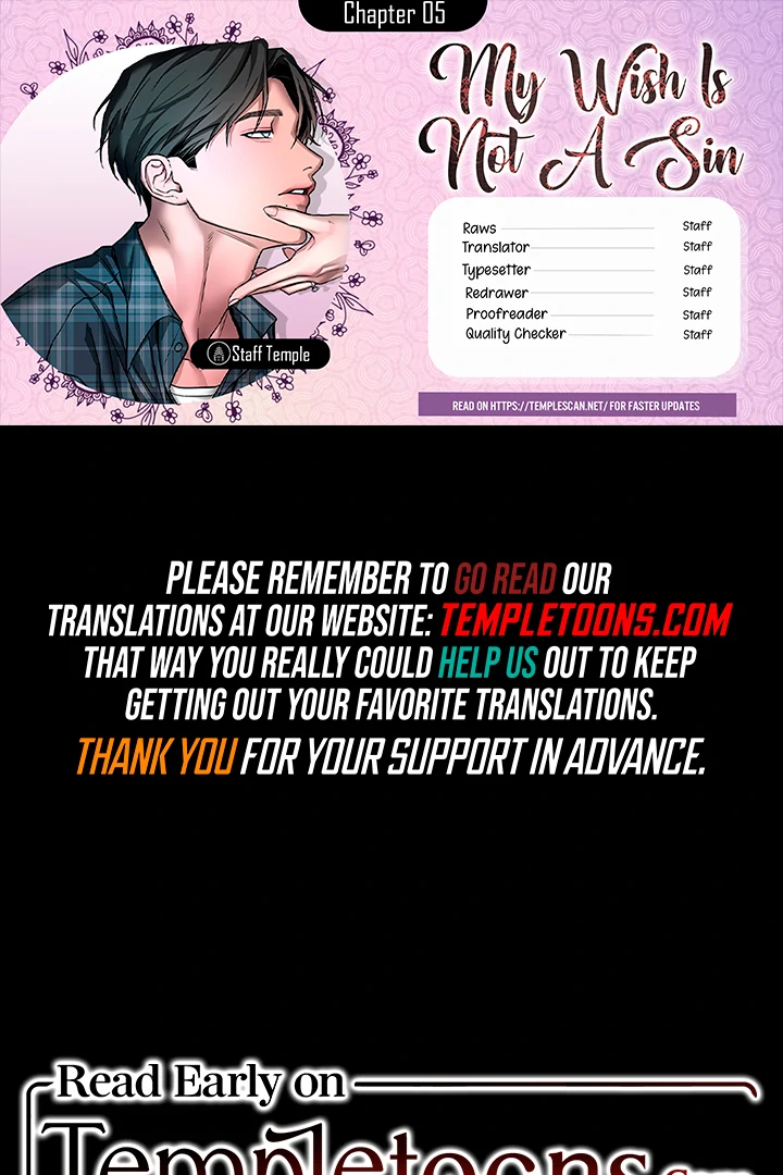 My Wish Is Not A Sin [Temple Scan] - Chapter 5 manhwa
