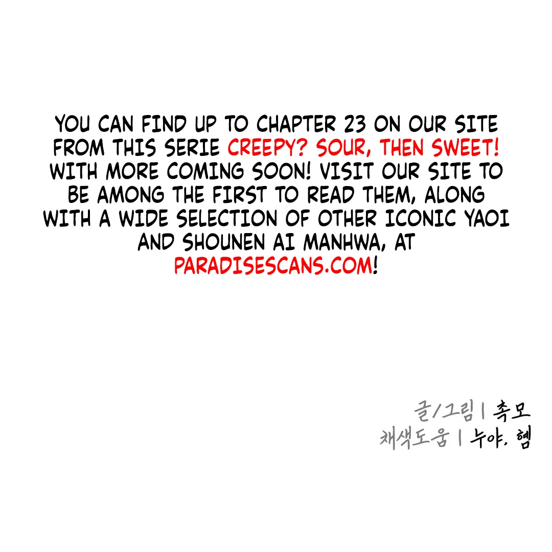 Creepy? Sour, Then Sweet!  [Paradise Scans] - Chapter 10 manhwa