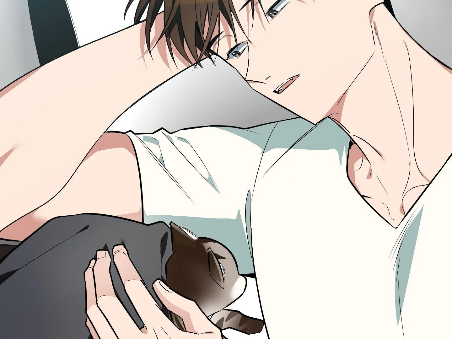 Give birth to a baby Cub, if you don’t want to see me lose my mind! [Myth Toons] - Chapter 8 manhwa