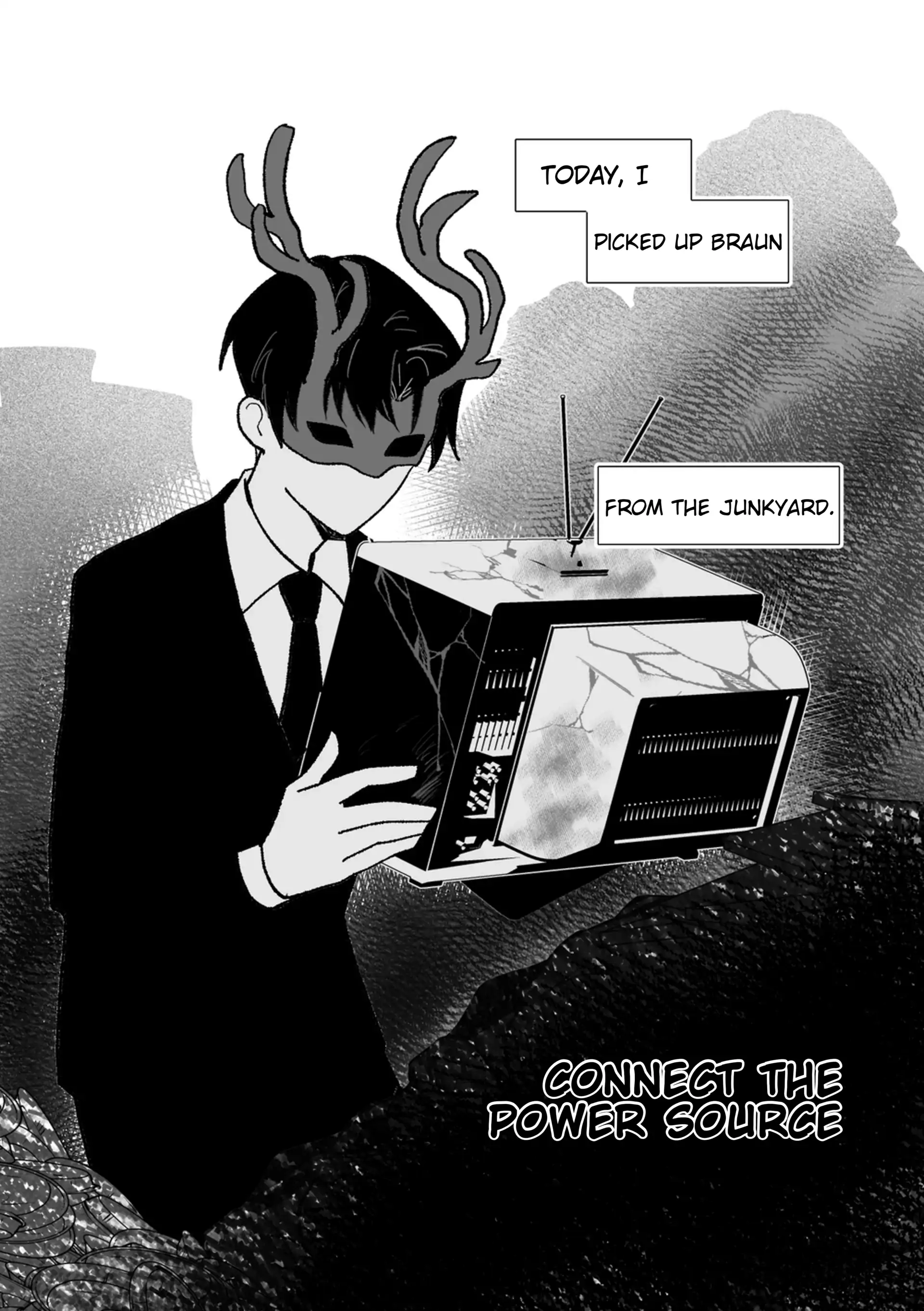 Got Dropped In A Ghost Story, Still Gotta Work (BraunXSol) - CONNECT THE POWER SOURCE manhwa