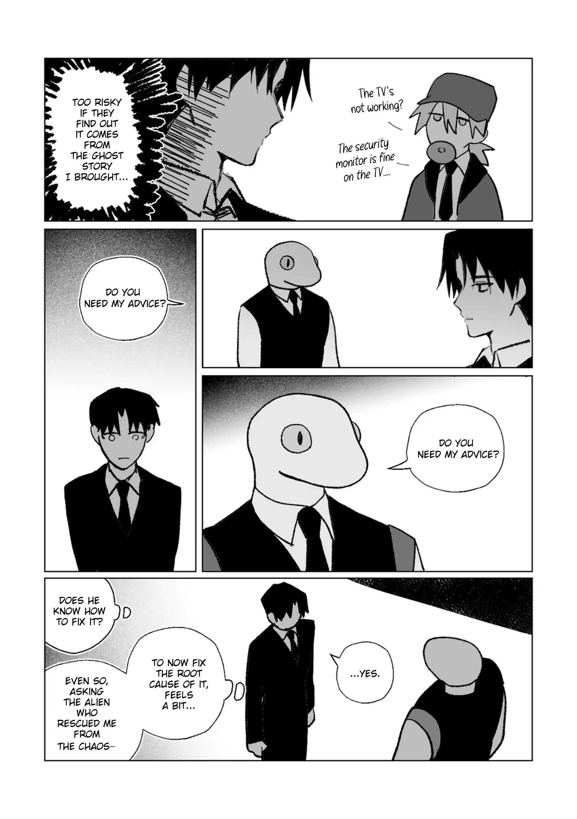 Got Dropped In A Ghost Story, Still Gotta Work (BraunXSol) - CONNECT THE POWER SOURCE manhwa