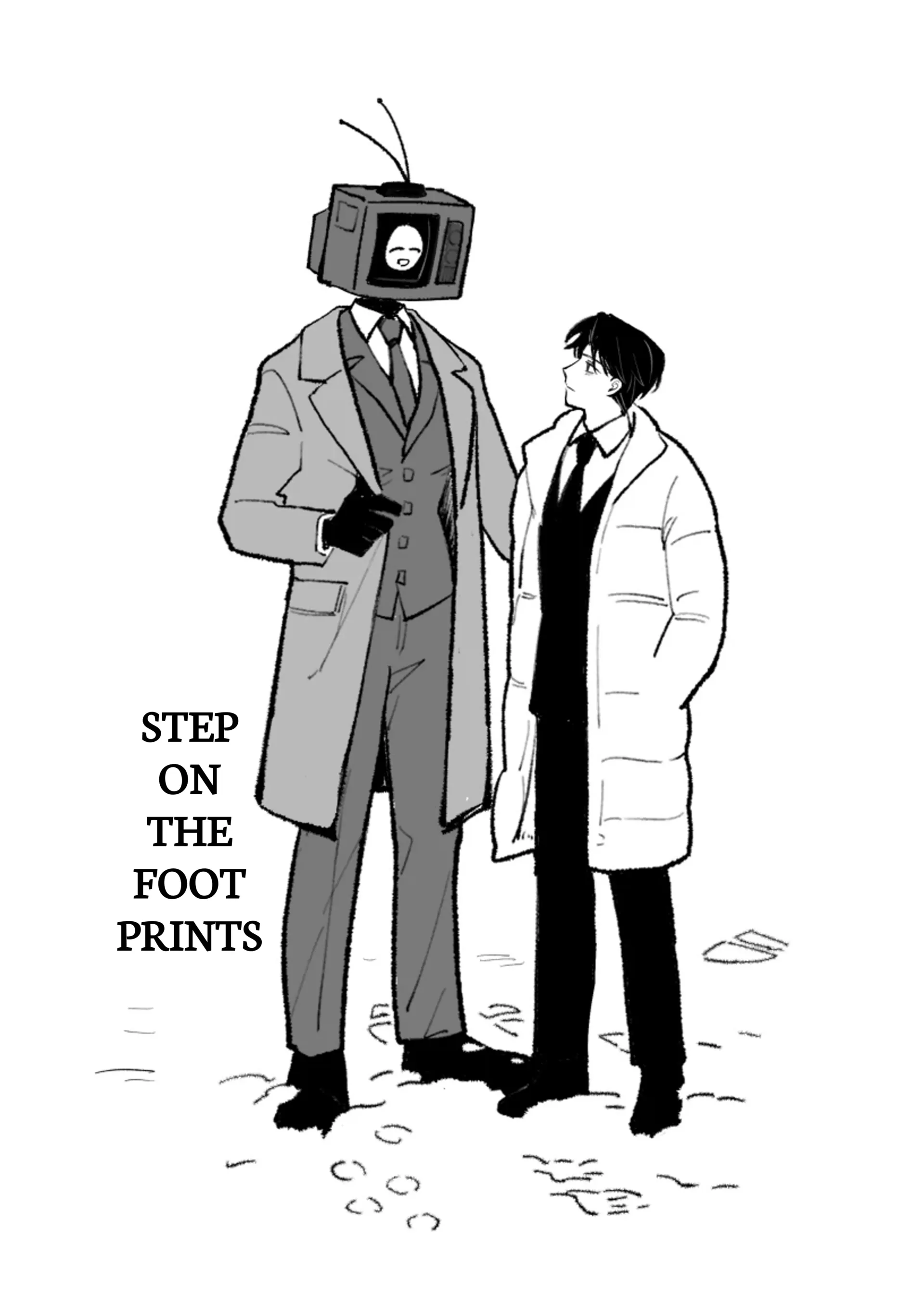 Got Dropped In A Ghost Story, Still Gotta Work (BraunXSol) - STEP ON THE FOOTPRINTS manhwa