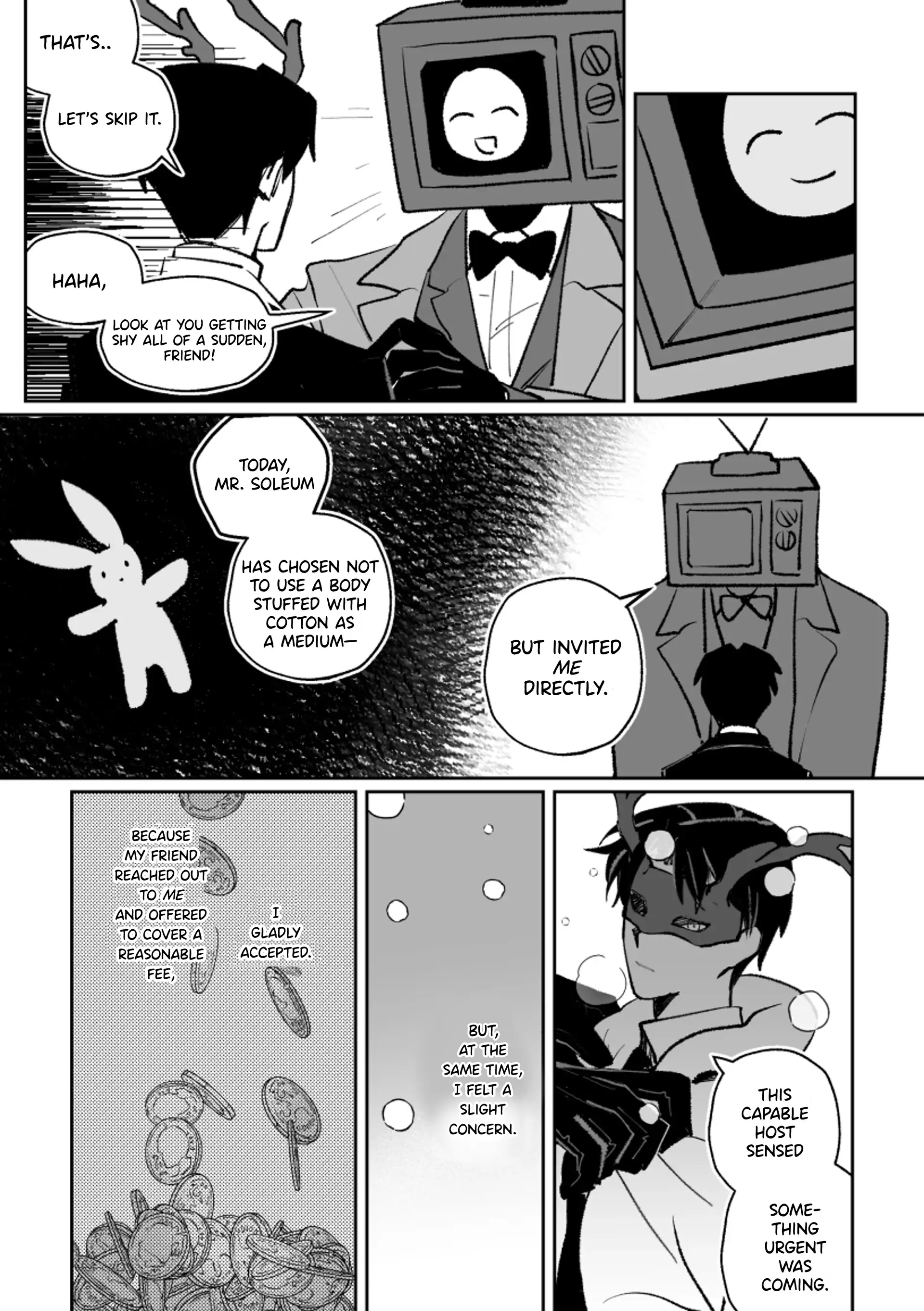 Got Dropped In A Ghost Story, Still Gotta Work (BraunXSol) - STEP ON THE FOOTPRINTS manhwa