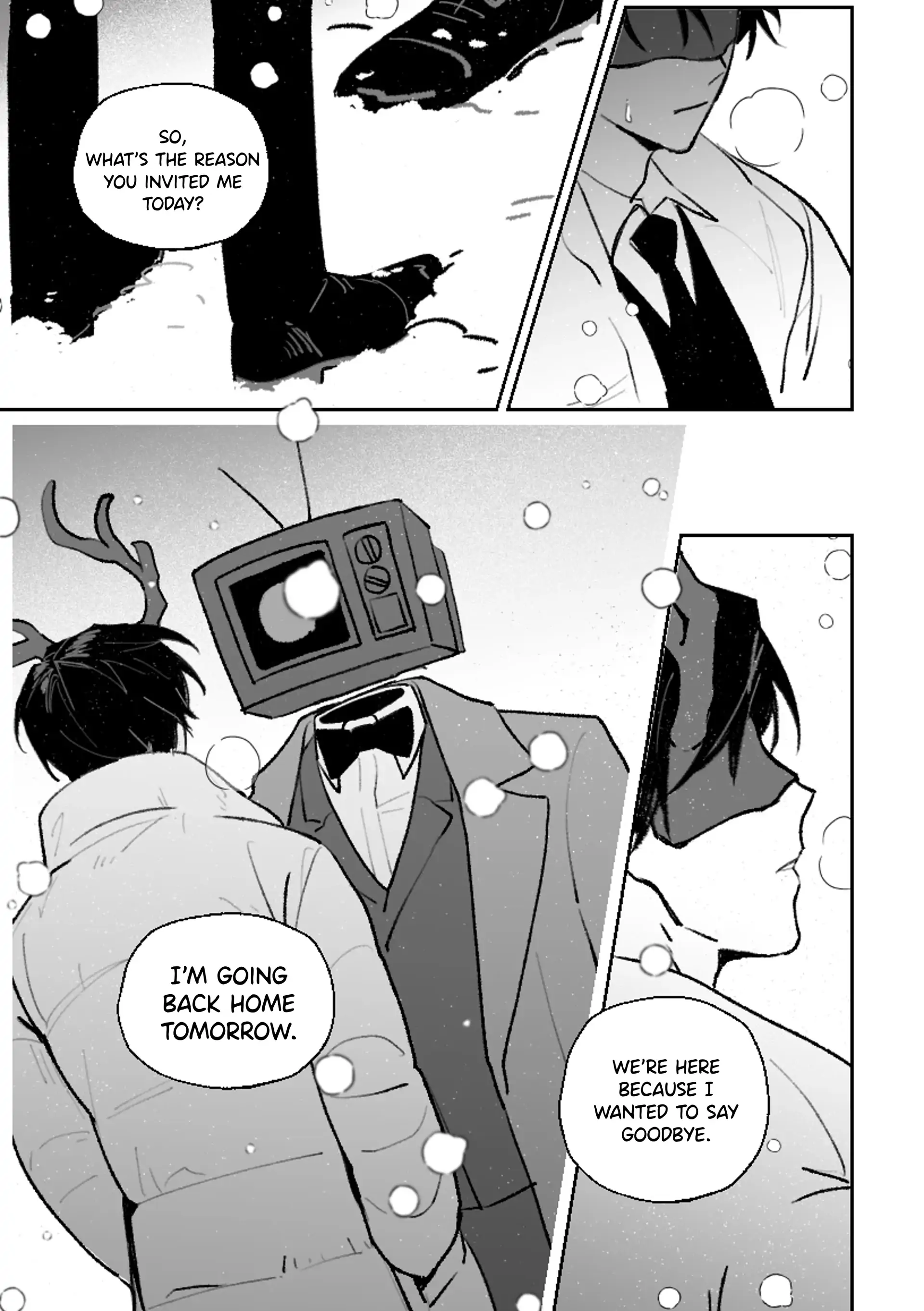 Got Dropped In A Ghost Story, Still Gotta Work (BraunXSol) - STEP ON THE FOOTPRINTS manhwa