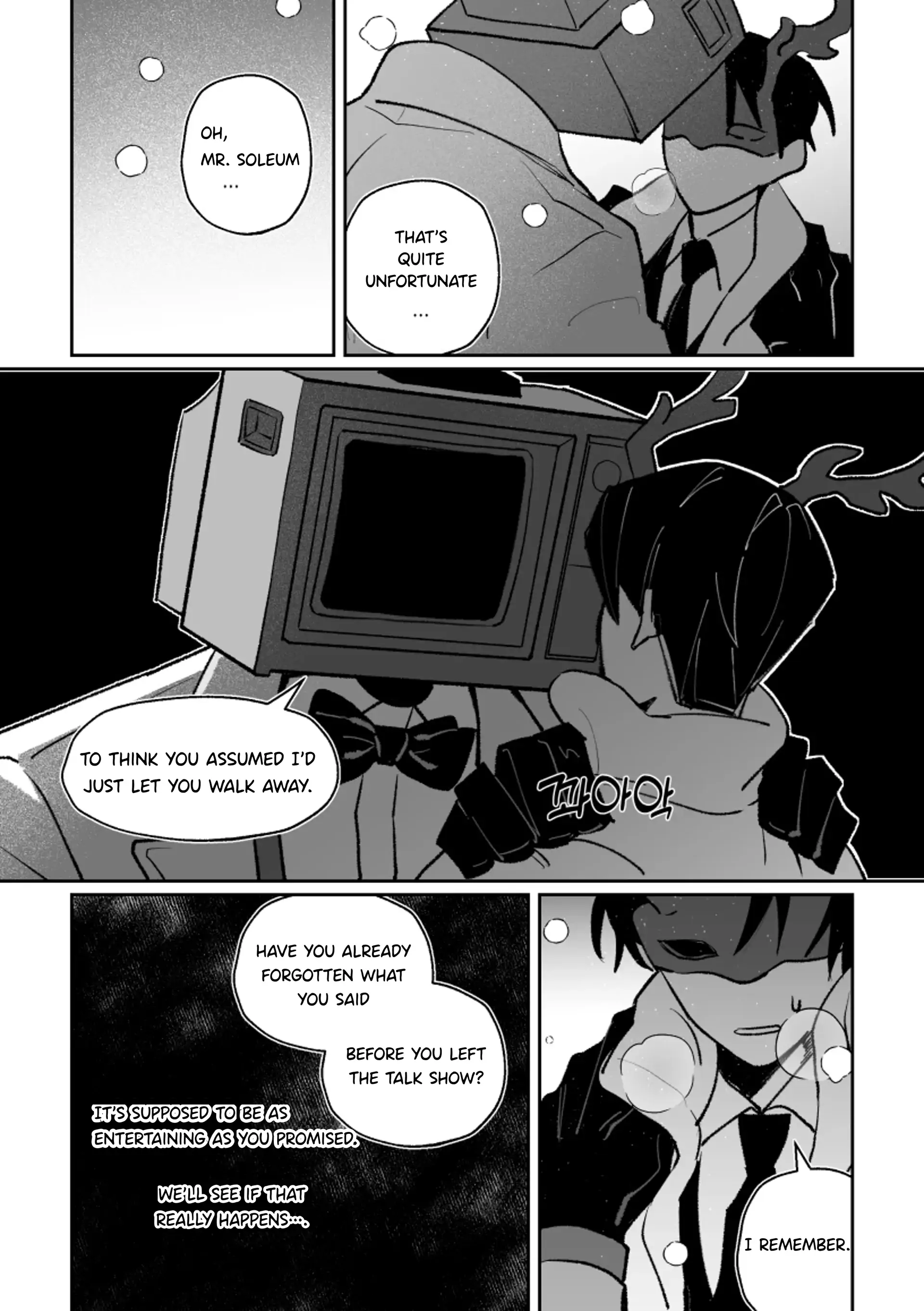 Got Dropped In A Ghost Story, Still Gotta Work (BraunXSol) - STEP ON THE FOOTPRINTS manhwa