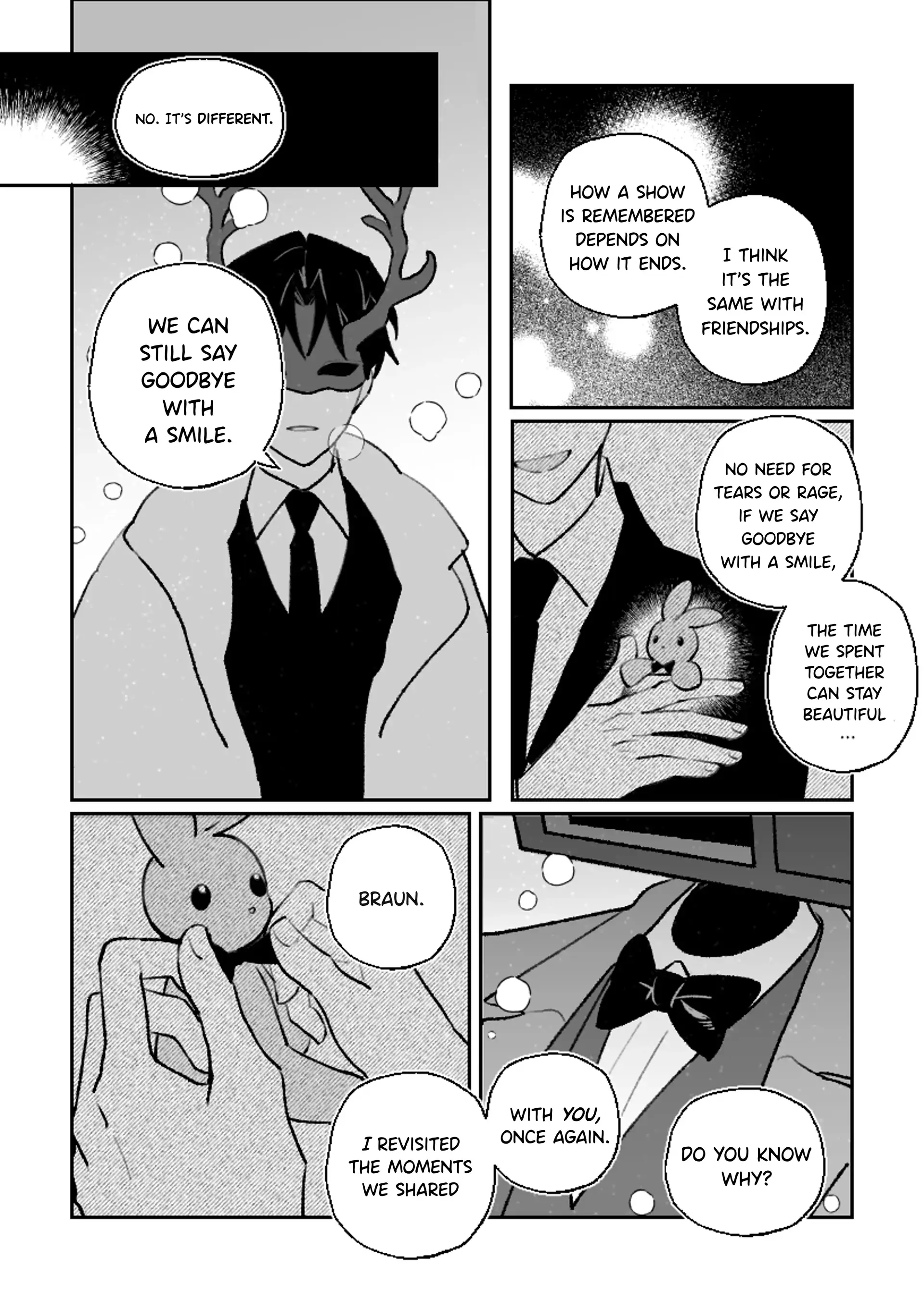 Got Dropped In A Ghost Story, Still Gotta Work (BraunXSol) - STEP ON THE FOOTPRINTS manhwa