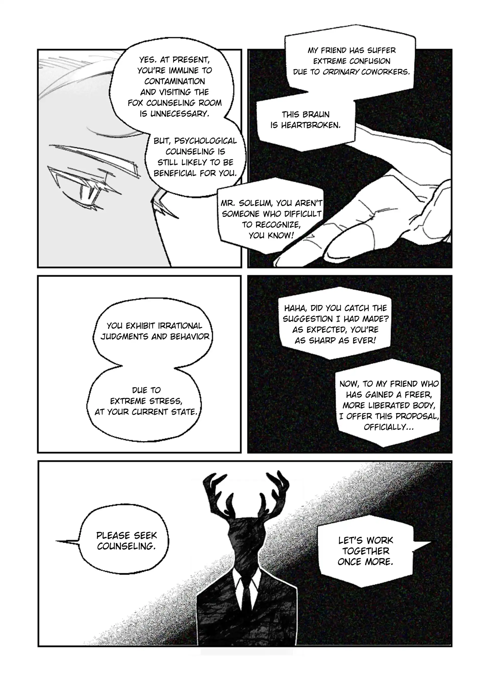 Got Dropped In A Ghost Story, Still Gotta Work (BraunXSol) - THE SHIP OF THESEUS manhwa