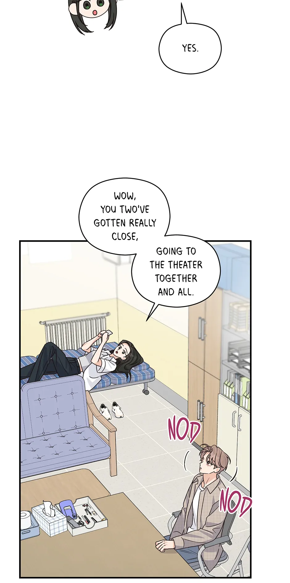 Alpha Trauma 《Mature Official》 - 24. Pick A Movie manhwa
