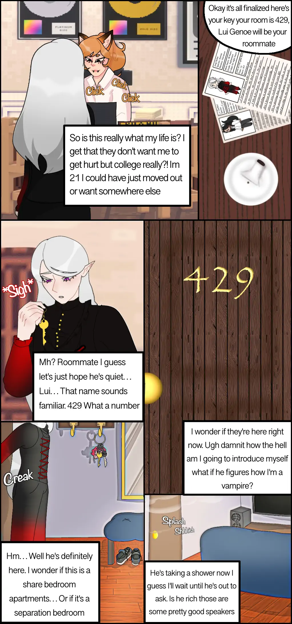 Not who you may think - Episode 1 manhwa