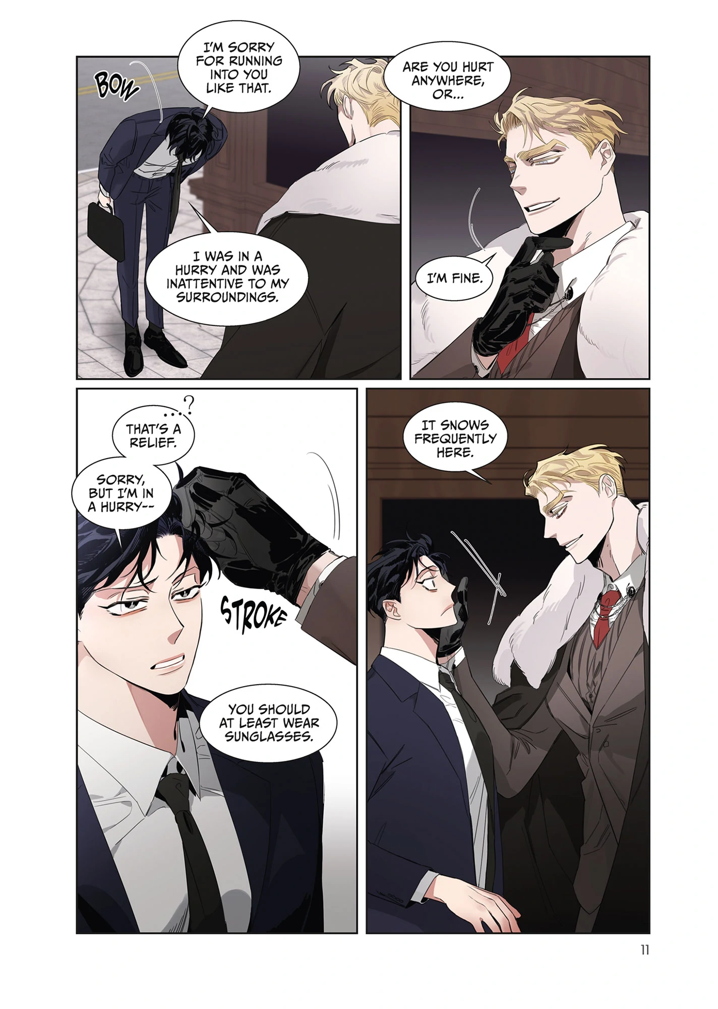 Roses and Champagne [Official] -𝐂𝐨𝐦𝐢𝐜 𝐯𝐞𝐫.- - Volume 1 Chapter 1 manhwa