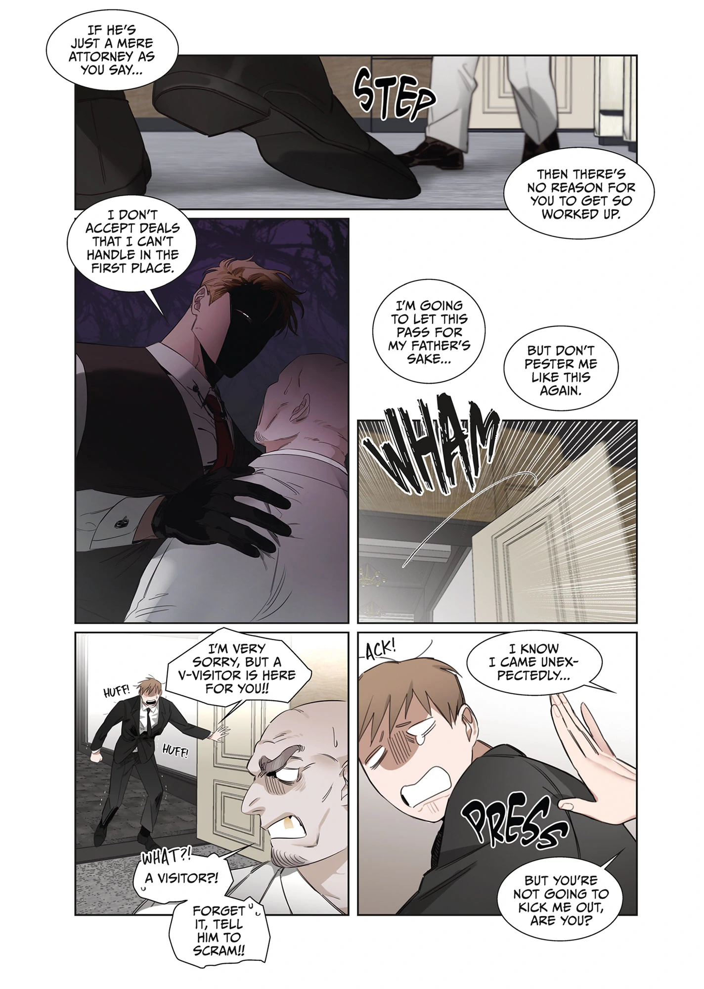 Roses and Champagne [Official] -𝐂𝐨𝐦𝐢𝐜 𝐯𝐞𝐫.- - Volume 1 Chapter 1 manhwa