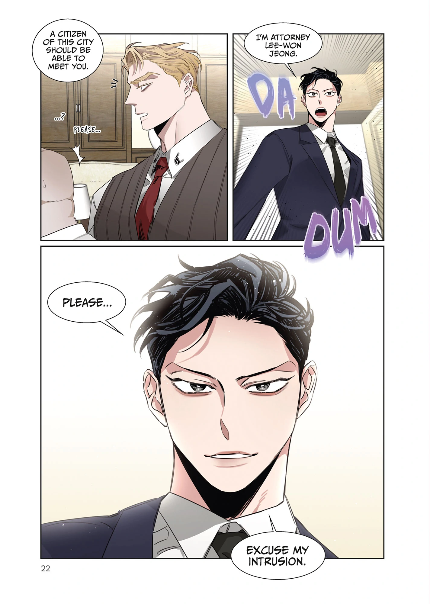 Roses and Champagne [Official] -𝐂𝐨𝐦𝐢𝐜 𝐯𝐞𝐫.- - Volume 1 Chapter 1 manhwa