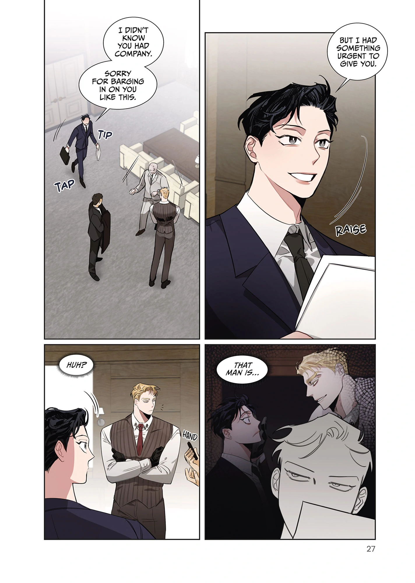 Roses and Champagne [Official] -𝐂𝐨𝐦𝐢𝐜 𝐯𝐞𝐫.- - Volume 1 Chapter 2 manhwa