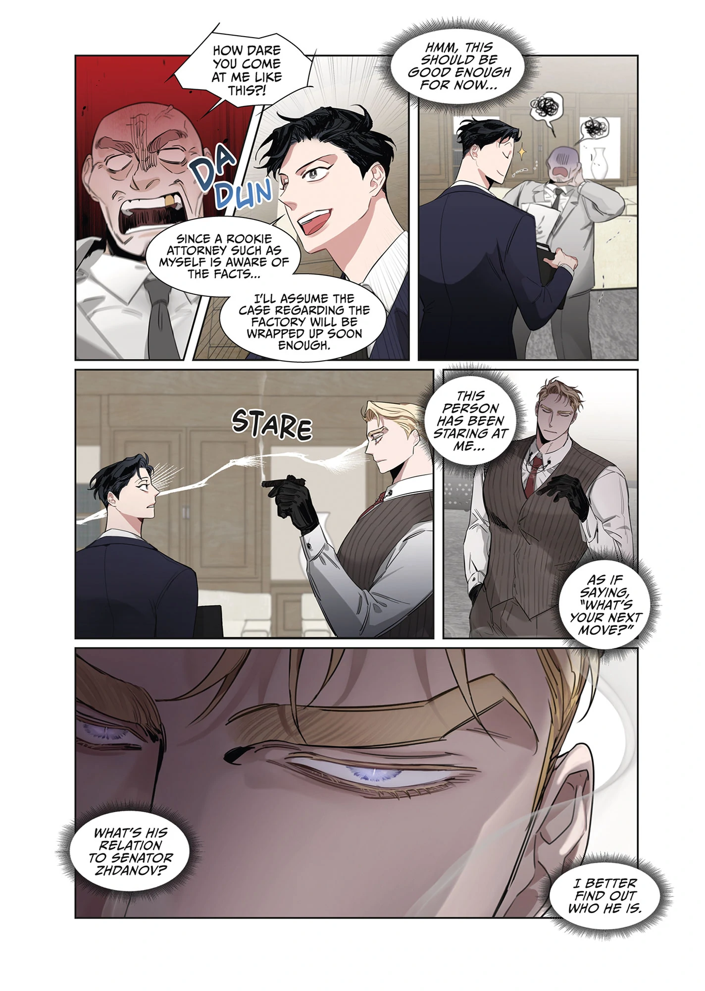 Roses and Champagne [Official] -𝐂𝐨𝐦𝐢𝐜 𝐯𝐞𝐫.- - Volume 1 Chapter 2 manhwa