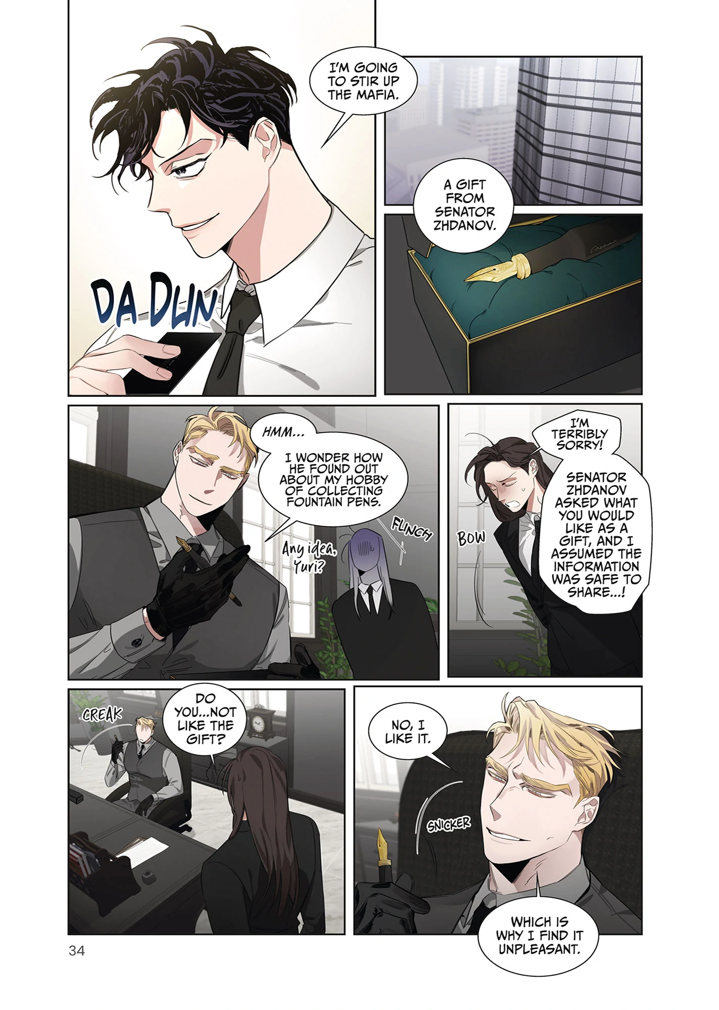 Roses and Champagne [Official] -𝐂𝐨𝐦𝐢𝐜 𝐯𝐞𝐫.- - Volume 1 Chapter 2 manhwa