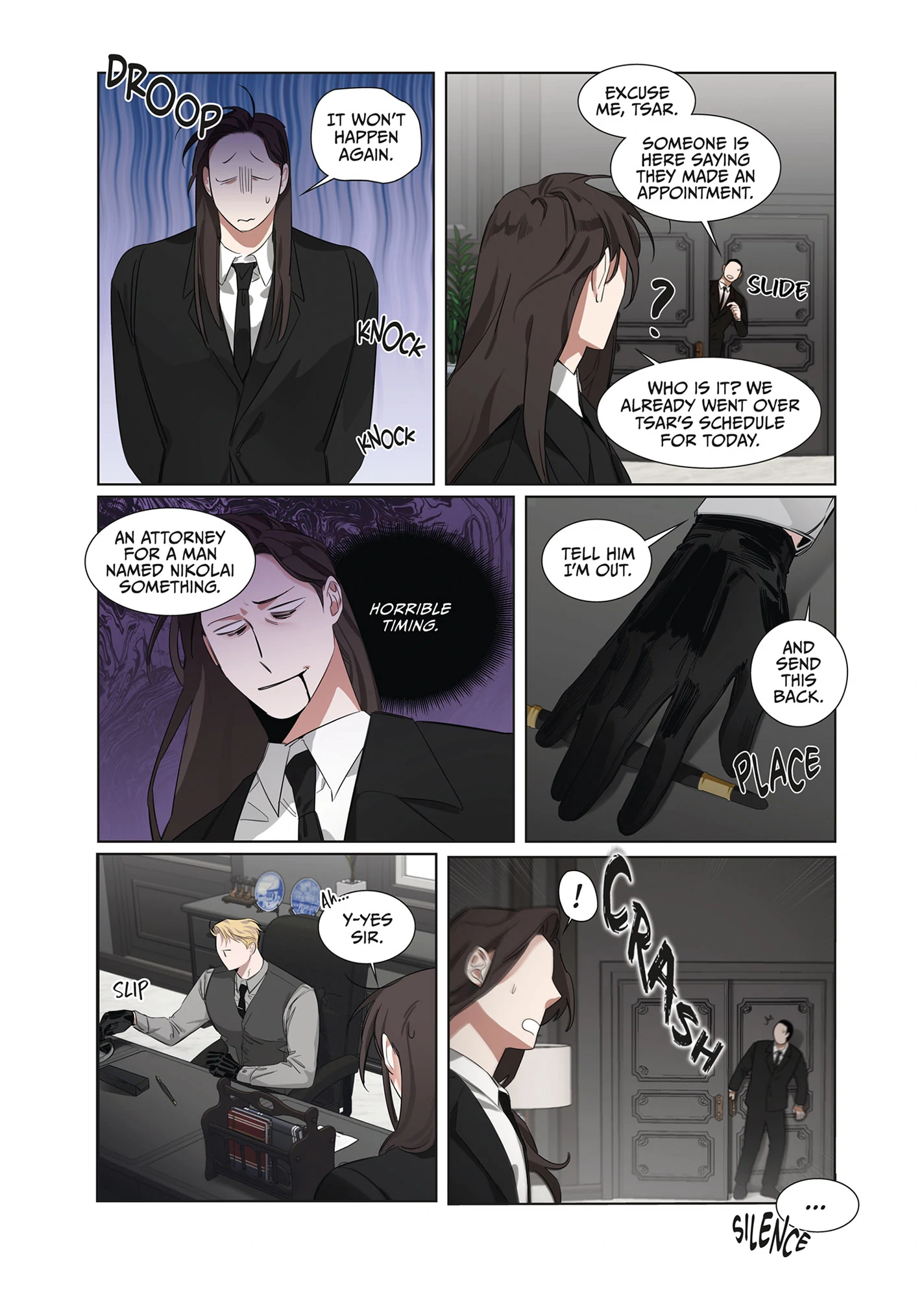 Roses and Champagne [Official] -𝐂𝐨𝐦𝐢𝐜 𝐯𝐞𝐫.- - Volume 1 Chapter 2 manhwa