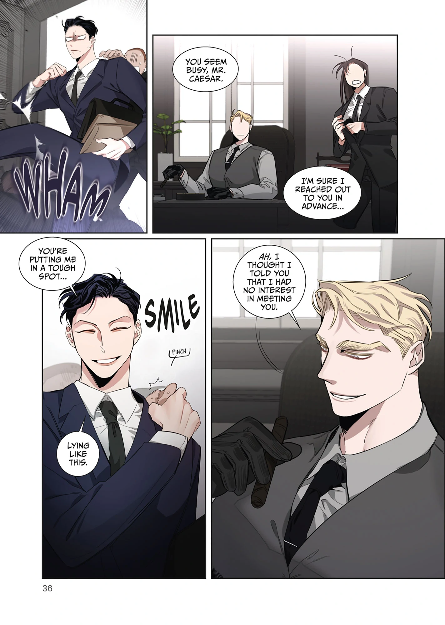 Roses and Champagne [Official] -𝐂𝐨𝐦𝐢𝐜 𝐯𝐞𝐫.- - Volume 1 Chapter 2 manhwa