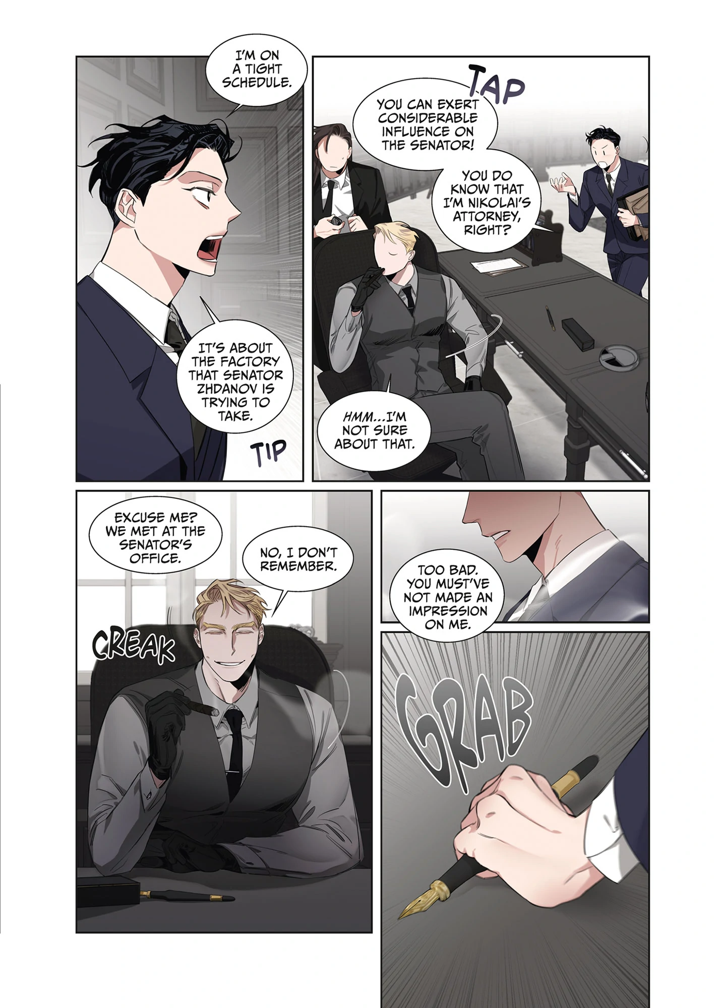 Roses and Champagne [Official] -𝐂𝐨𝐦𝐢𝐜 𝐯𝐞𝐫.- - Volume 1 Chapter 2 manhwa