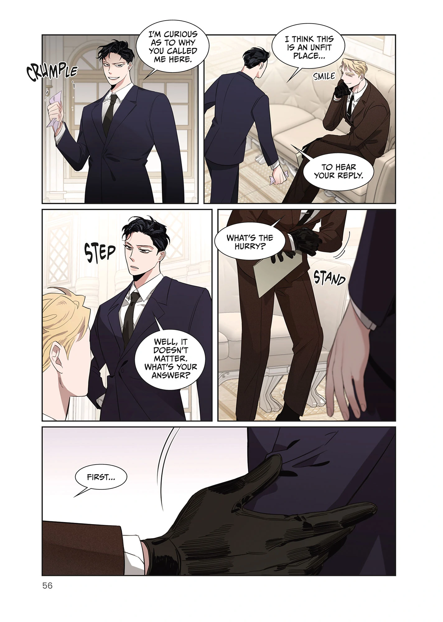 Roses and Champagne [Official] -𝐂𝐨𝐦𝐢𝐜 𝐯𝐞𝐫.- - Volume 1 Chapter 3 manhwa