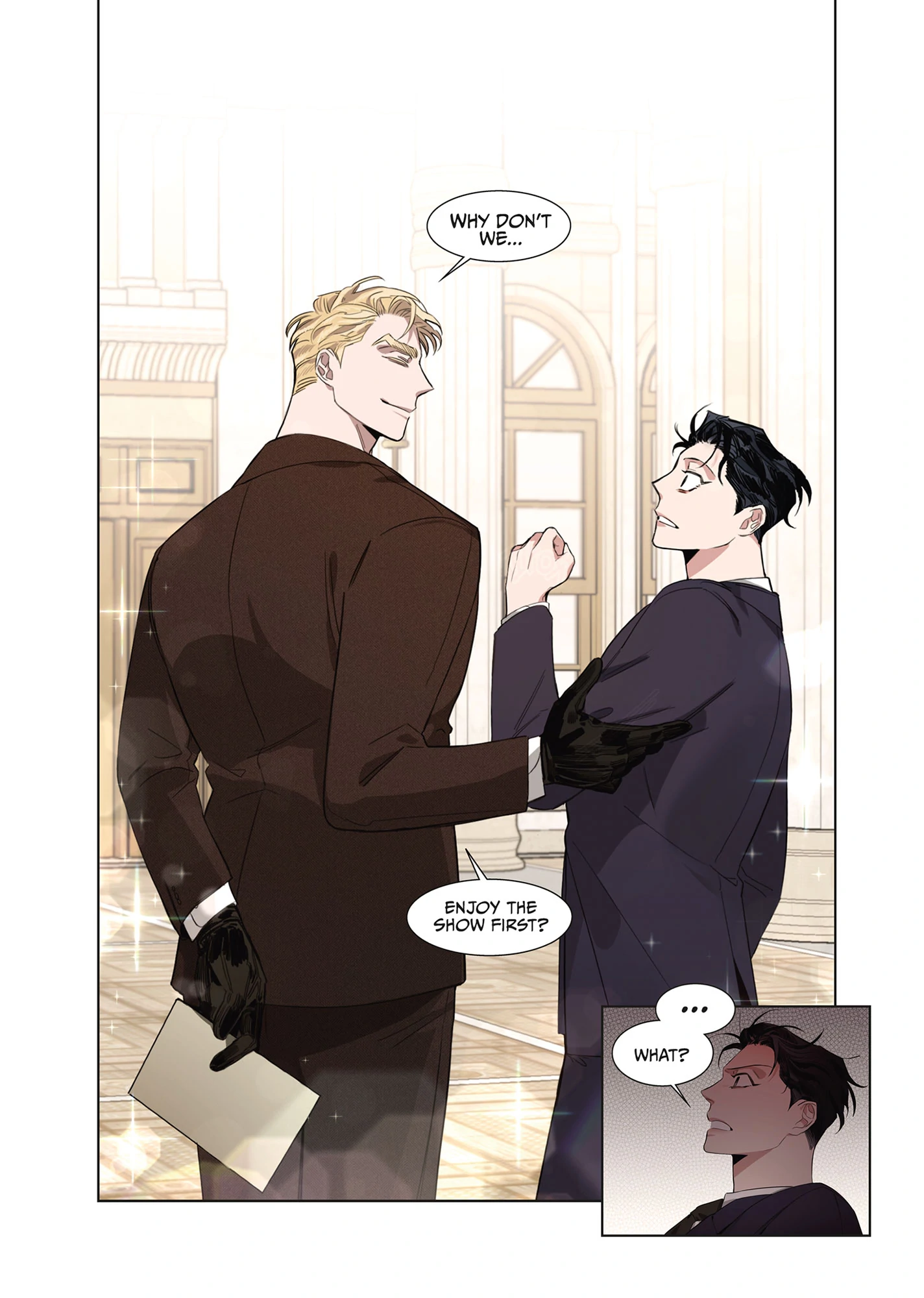 Roses and Champagne [Official] -𝐂𝐨𝐦𝐢𝐜 𝐯𝐞𝐫.- - Volume 1 Chapter 3 manhwa